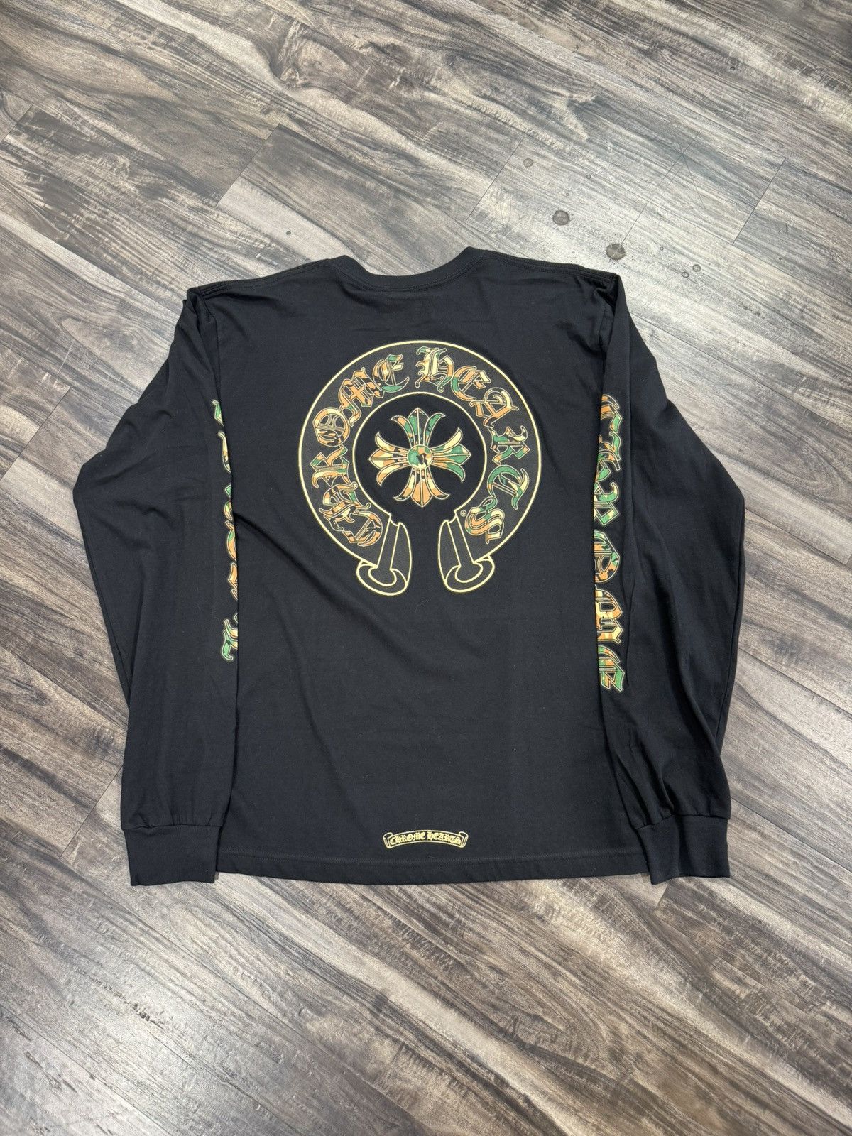 Chrome Hearts Multicolor Horseshoe T Shirt Black | Grailed