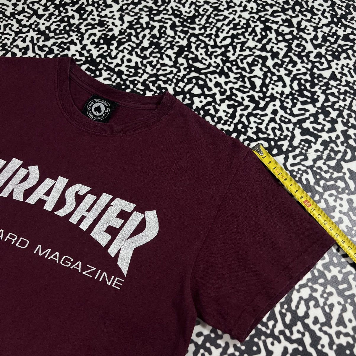 Thrasher Vintage Y2K Thrasher Big Logo SK8 Skateboard Magazine Tshirt Size US S / EU 44-46 / 1 - 17 Thumbnail