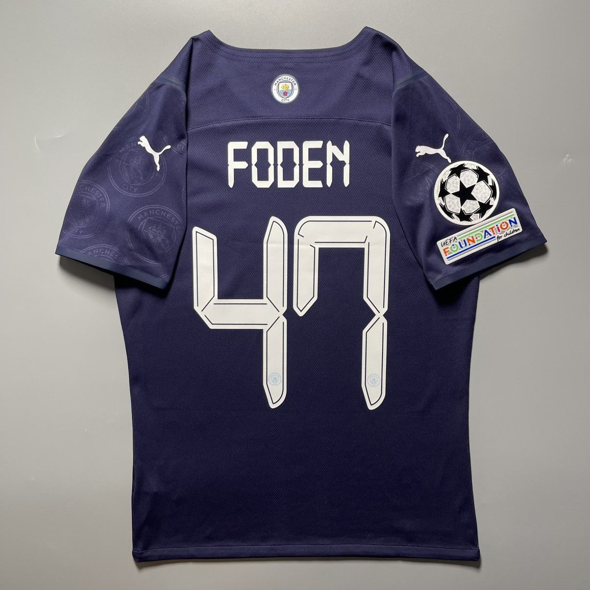 Puma × Vintage MANCHESTER CITY PUMA 2021/2022 SOCCER THIRD JERSEY #47 FODEN Size US S / EU 44-46 / 1 - 1 Thumbnail