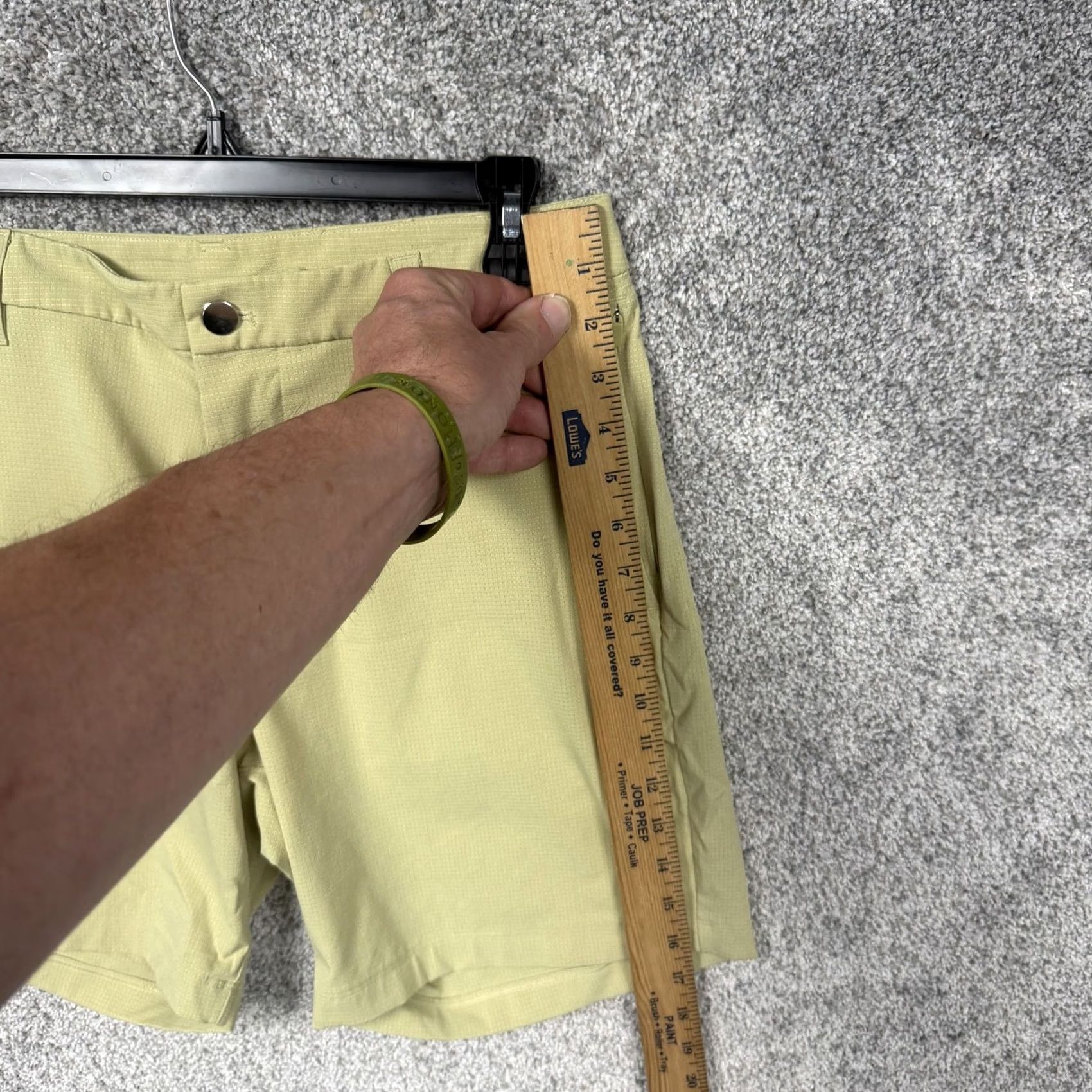 Lululemon Lululemon Shorts Mens 31 Green Athletic 7 Inseam Zip Pocket Lightweight Quick Dry Golf Casual Shirt/Shorts Size US 31 - 3 Thumbnail