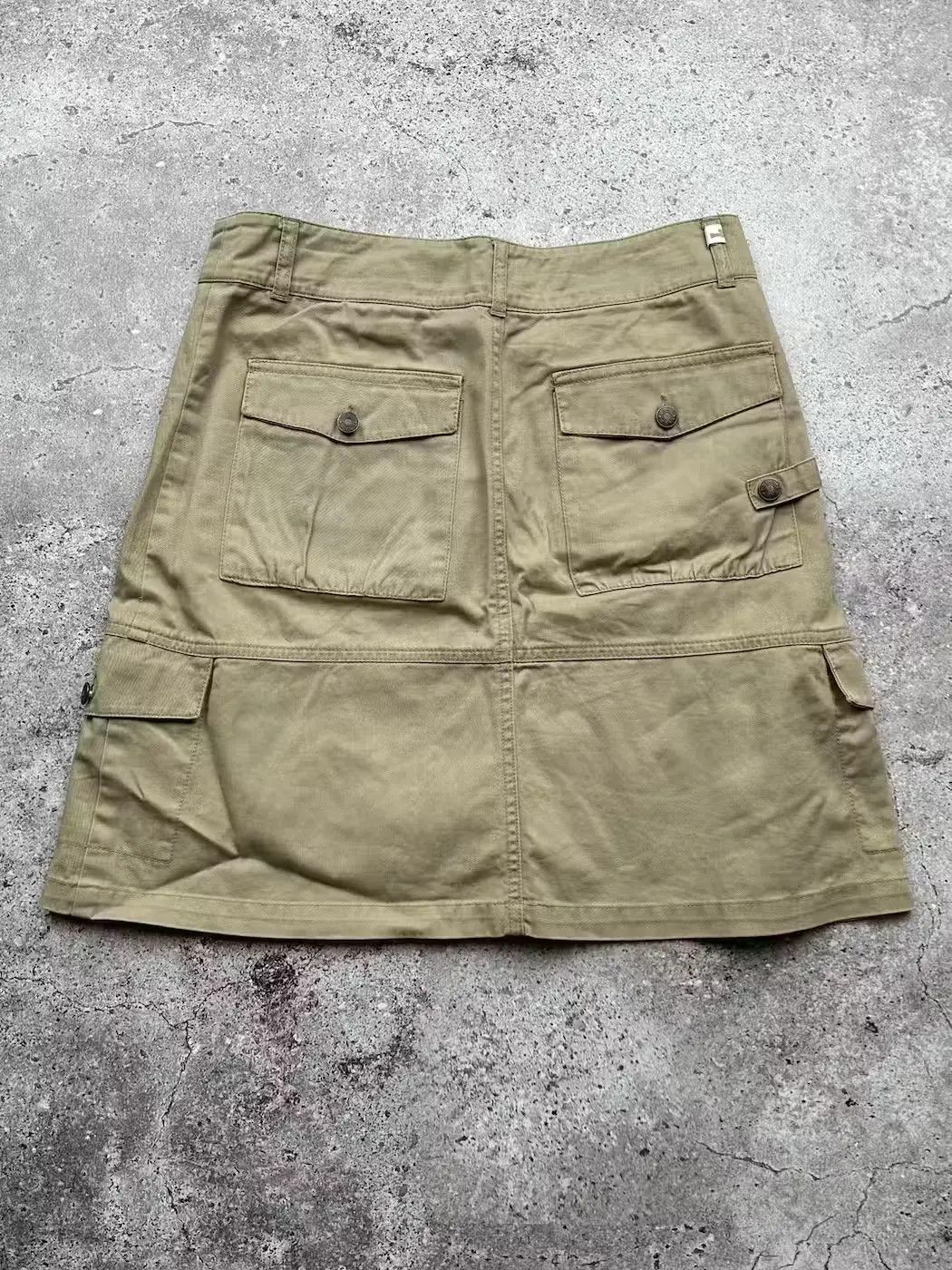 Vintage Vintage Amazing Detachable Pocket Skirt C83(V202) Size 27" / US 4 / IT 40 - 6 Thumbnail