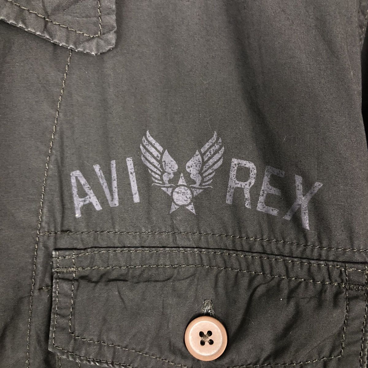 Avirex 🔥Vintage Multi Pocket Cargo Jacket Biker Avirex Usa Size US M / EU 48-50 / 2 - 18 Thumbnail
