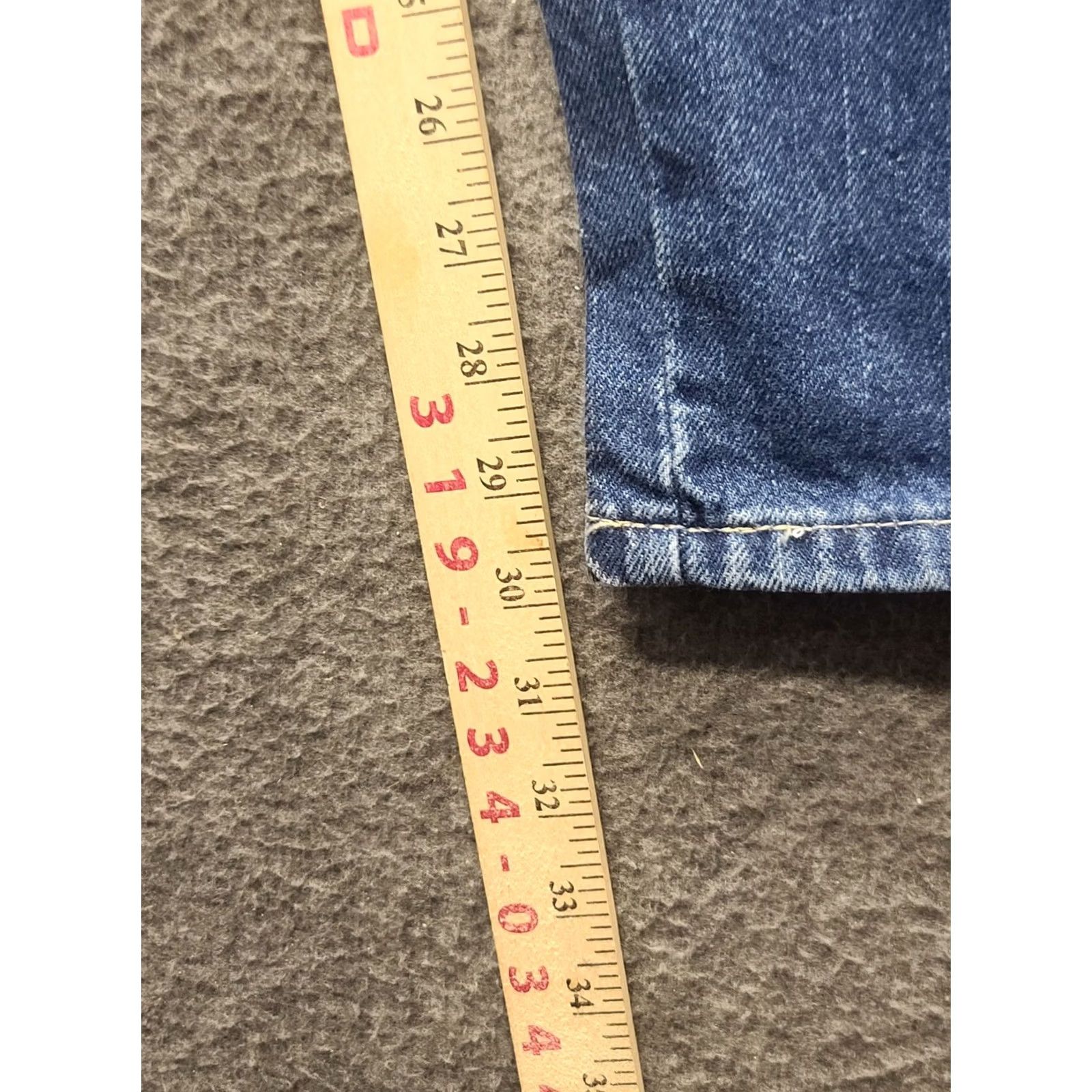 Dickies Dickies Carpenter Jeans Mens 38x30 Relaxed Fit Straight Leg Workwear Rugged Denim Blue 90s USA Mens Jeans Size US 38 / EU 54 - 6 Thumbnail
