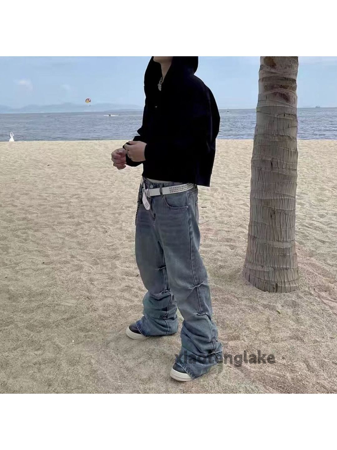Jean × Vintage washed faded cleanfit yuppie y2k bootcut flared jeans Size US 34 / EU 50 - 1 Thumbnail