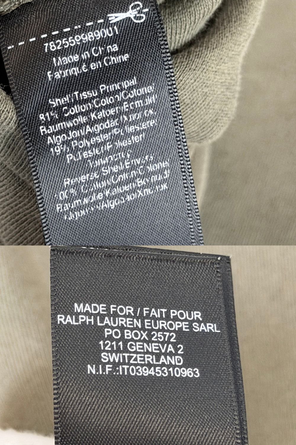 RRL Ralph Lauren RRL Double RL Reversible Hoodie Military OD Print Ralph Size US S / EU 44-46 / 1 - 15 Thumbnail