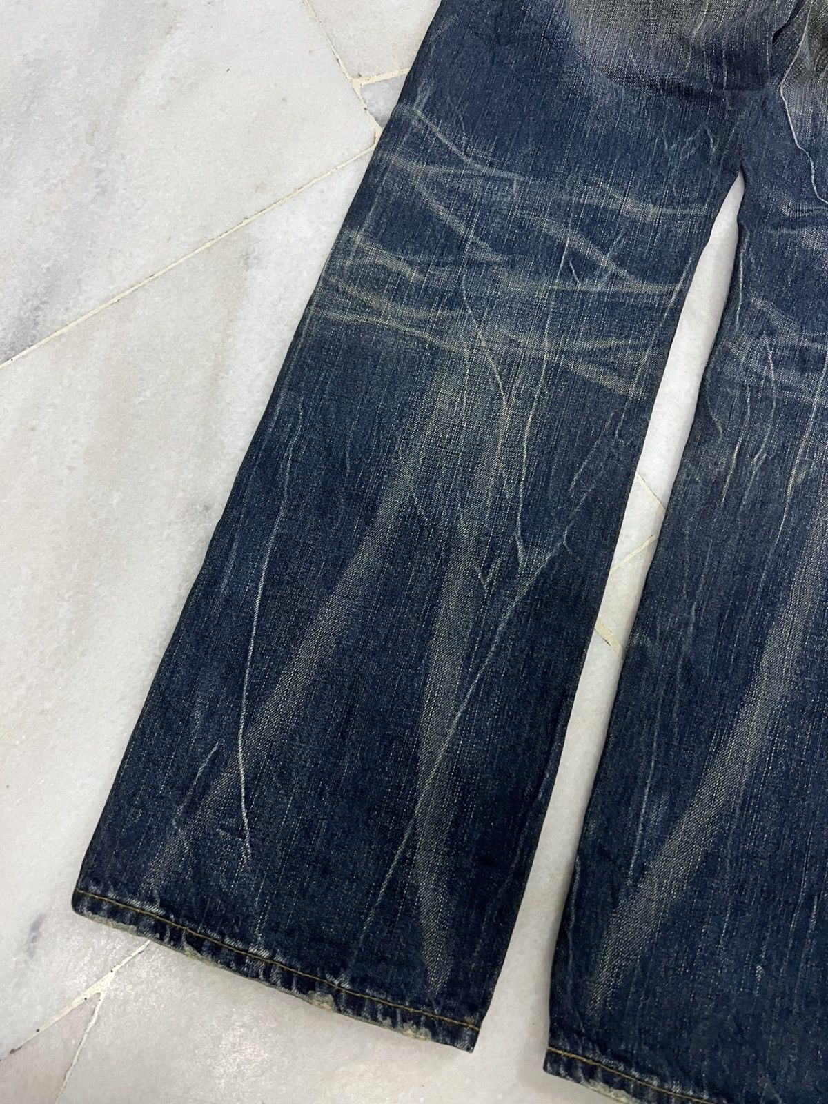 Levi's × Levi's Vintage Clothing 💥Baggy 90s Vintage Levis 503 Mud Wash Jean Size US 30 / EU 46 - 9 Thumbnail