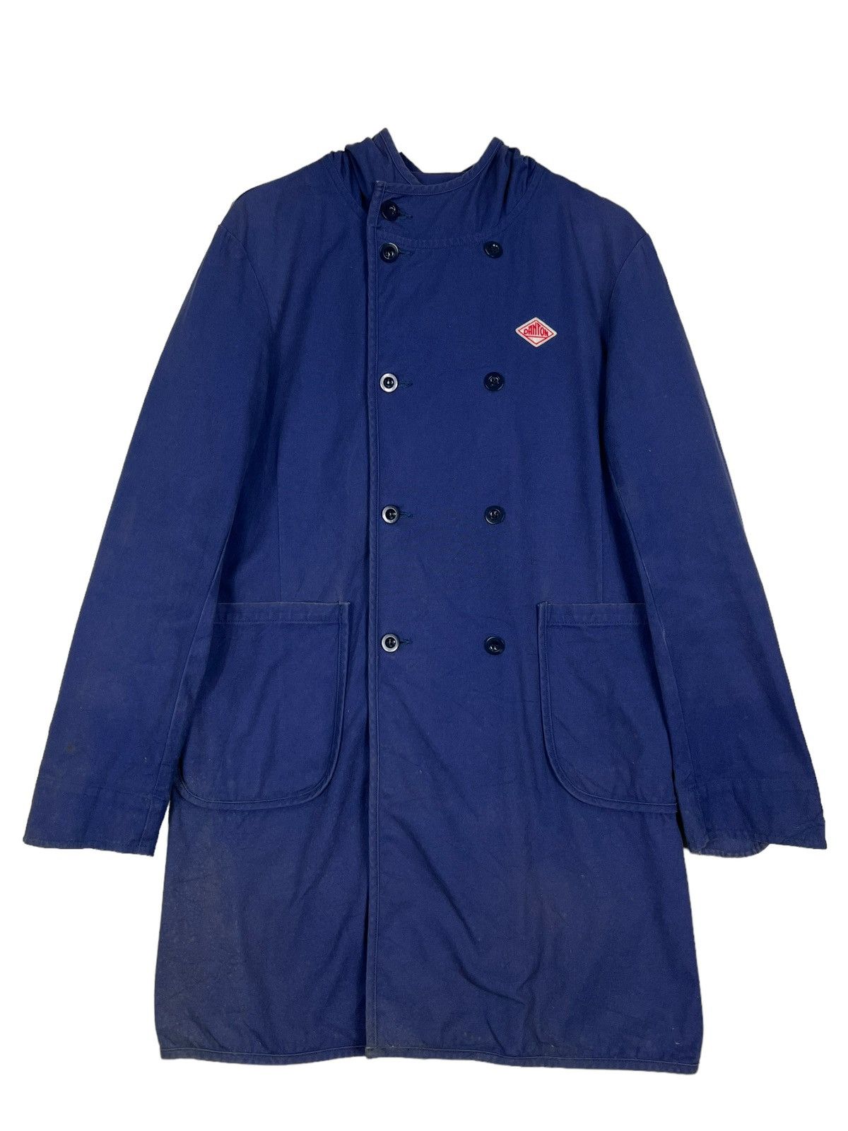 Danton 🔥 DANTON DUCK CANVAS HOODIE LONG JACKET Size US S / EU 44-46 / 1 - 2 Thumbnail