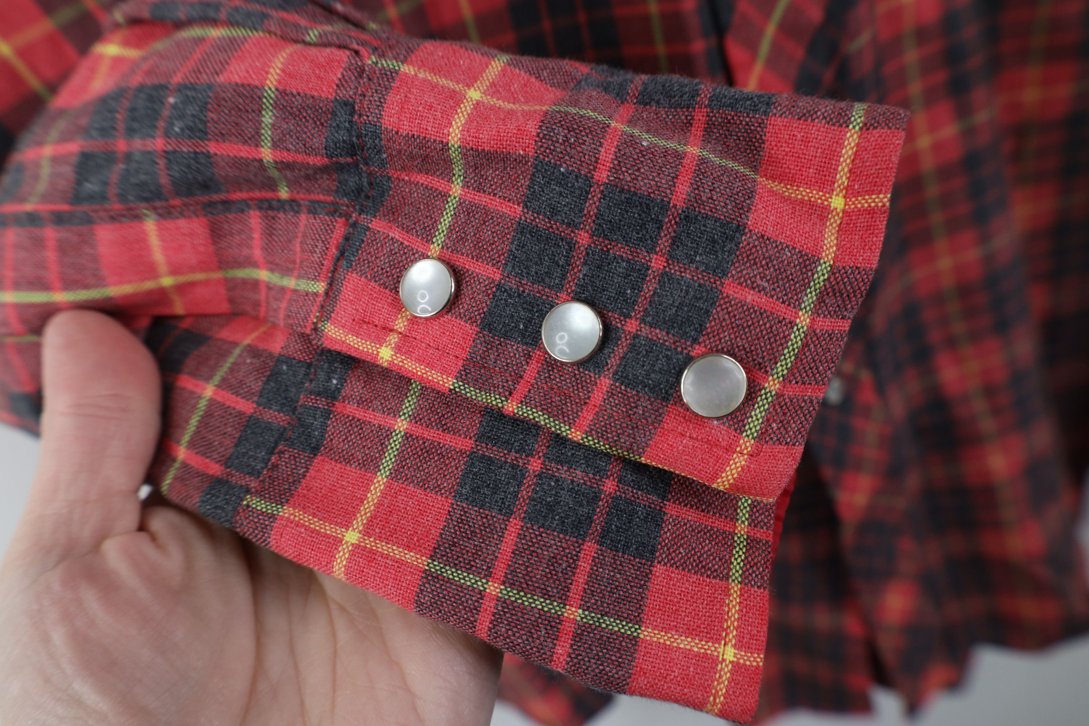 Vintage Vintage 70s Streetwear Western Snap Button Collared Shirt Size US M / EU 48-50 / 2 - 5 Thumbnail