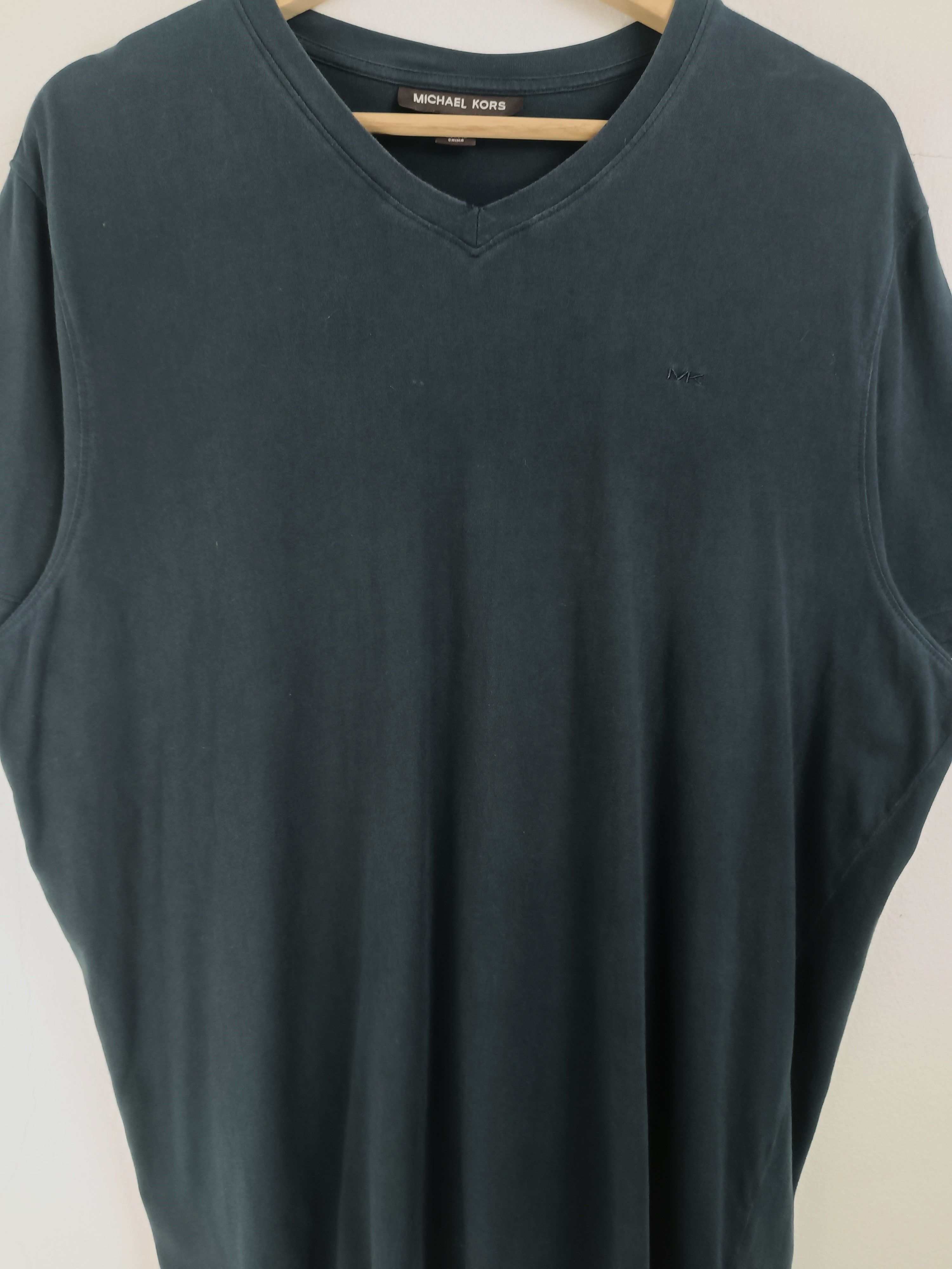 Michael Kors VINTAGE FADED MICHAEL KORS DISTRESSED V NECK TEE Size US L / EU 52-54 / 3 - 8 Thumbnail