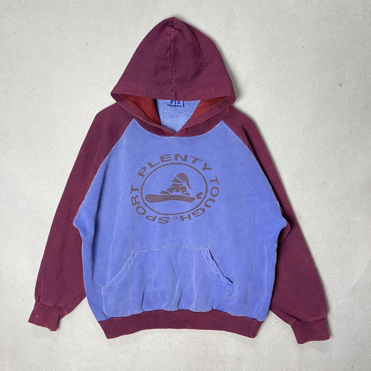 Japanese Brand Vintage Plenty Tough Sport PTS Hoodie Size US L / EU 52-54 / 3 - 1 Thumbnail