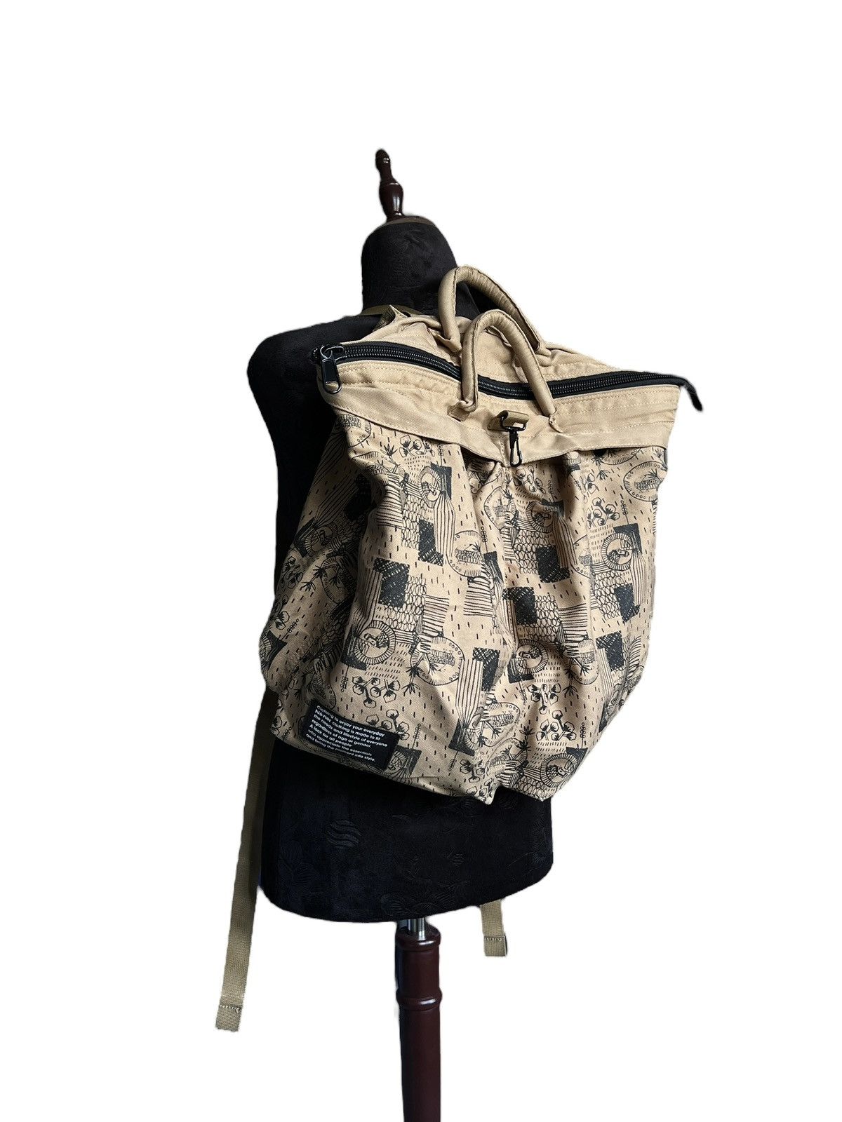 Ne-Net Ne-Net Full Print Tanker Backpack Size ONE SIZE - 14 Thumbnail