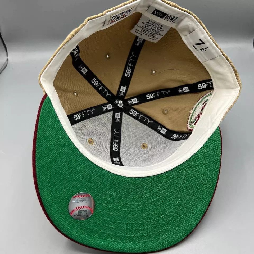 New Era San Diego Padres Hat Men 7 1/2 59Fifty New Era Fitted Cap Size ONE SIZE - 6 Thumbnail