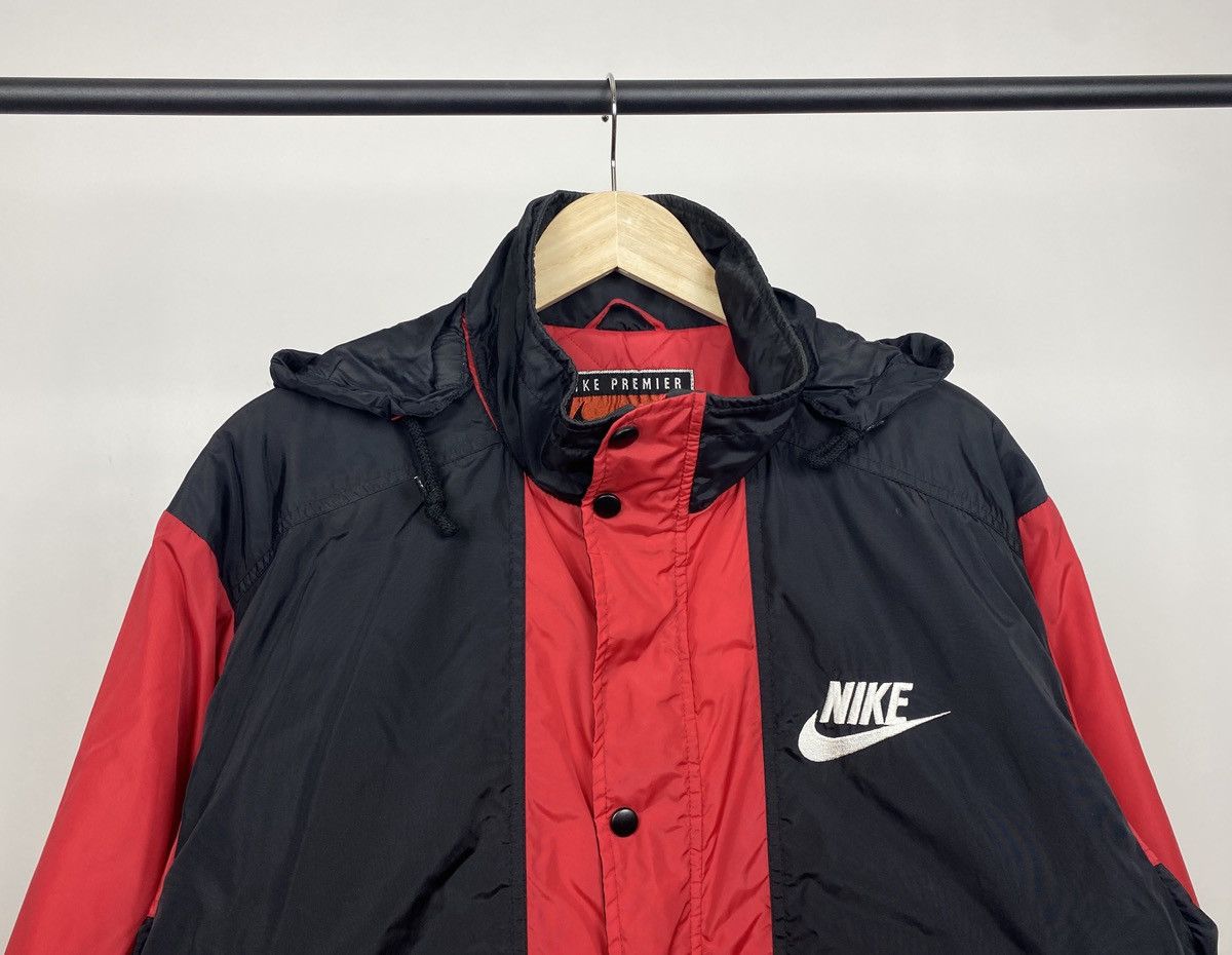 Nike Nike Vintage Big Logo Jacket Light Puffer 90's Full Zip Size US M / EU 48-50 / 2 - 5 Thumbnail