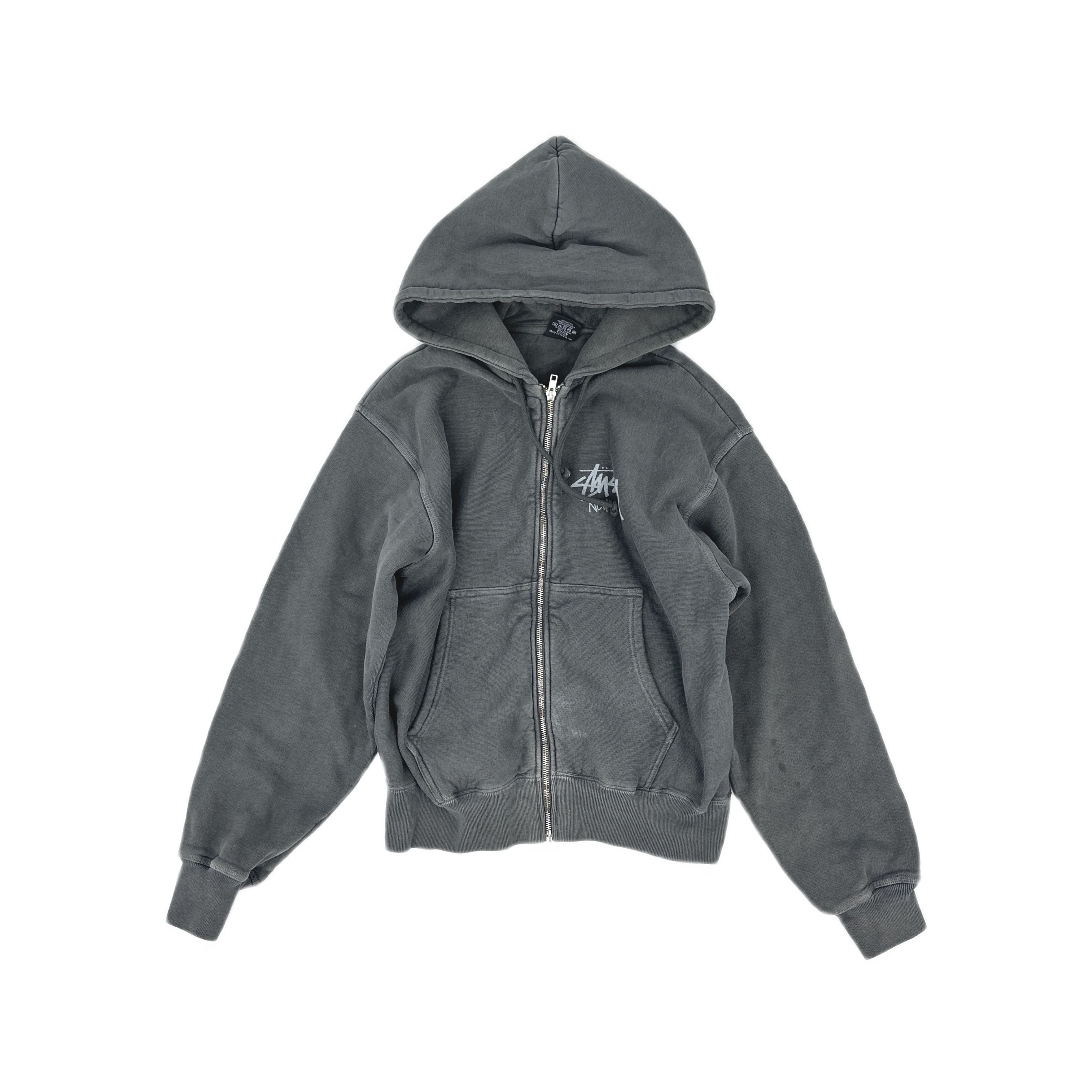 トップス RITAO CHANSTUSSY ZIP HOODIE GUAM Streetwear × Stussy Grey Stussy Guam Zip Up Hoodie | Grailed