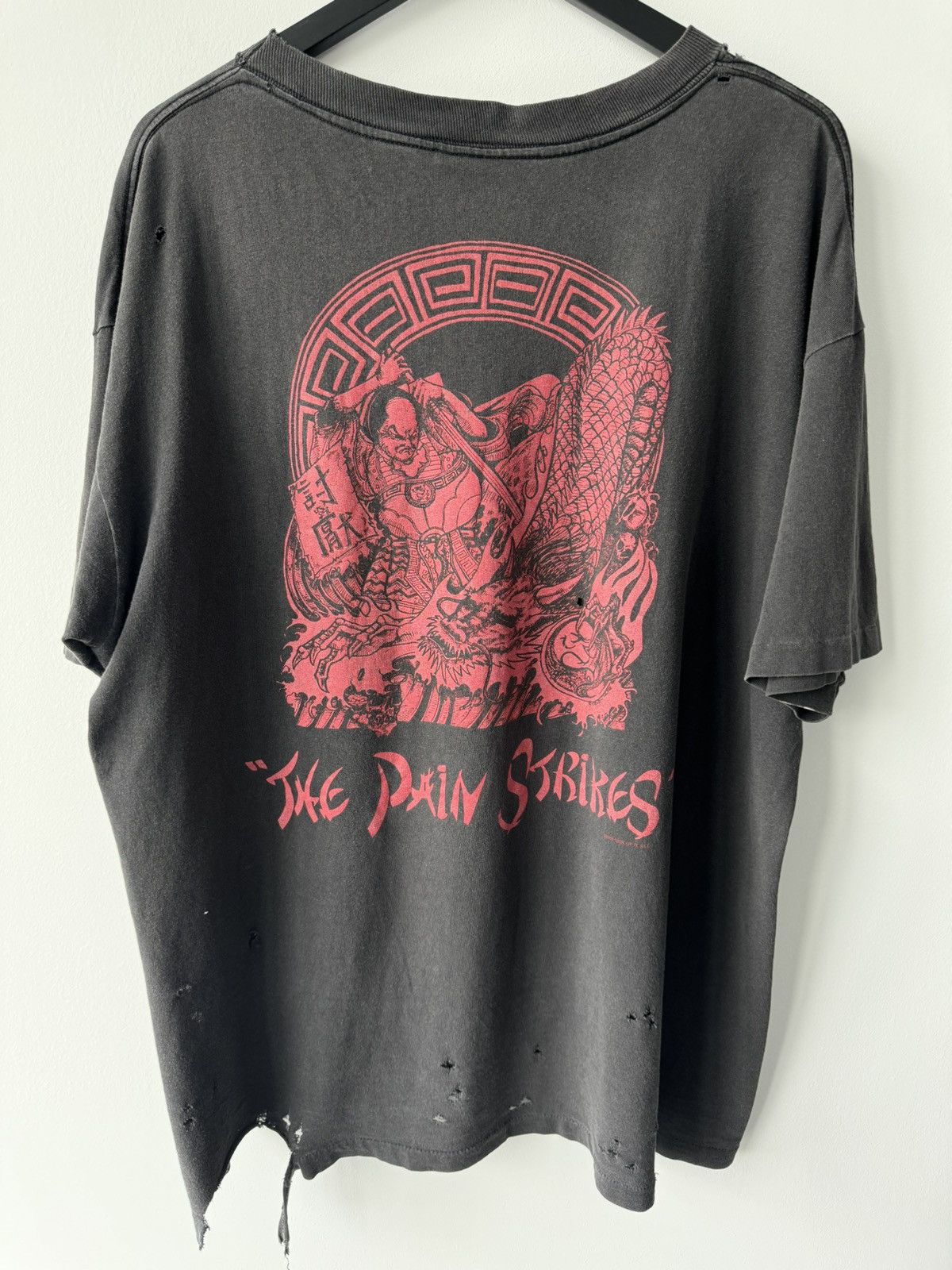Vintage VINTAGE 1992 SICK OF IT ALL THE PAIN STRIKES T SHIRT FADED Size US XL / EU 56 / 4 - 7 Thumbnail