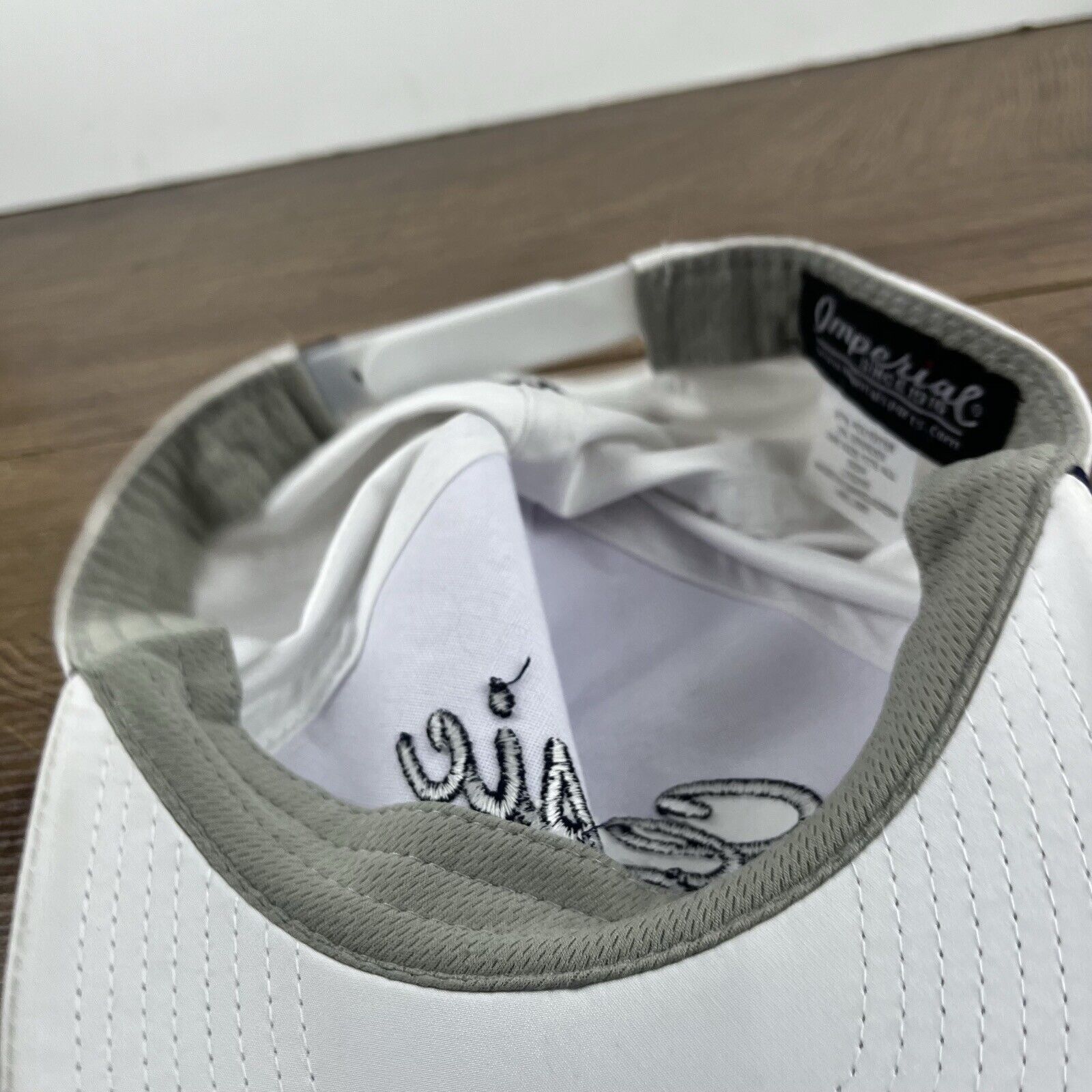 Other The Classic Hat Classic Snapback Hat White Adjustable Hat Ad Size ONE SIZE - 15 Thumbnail