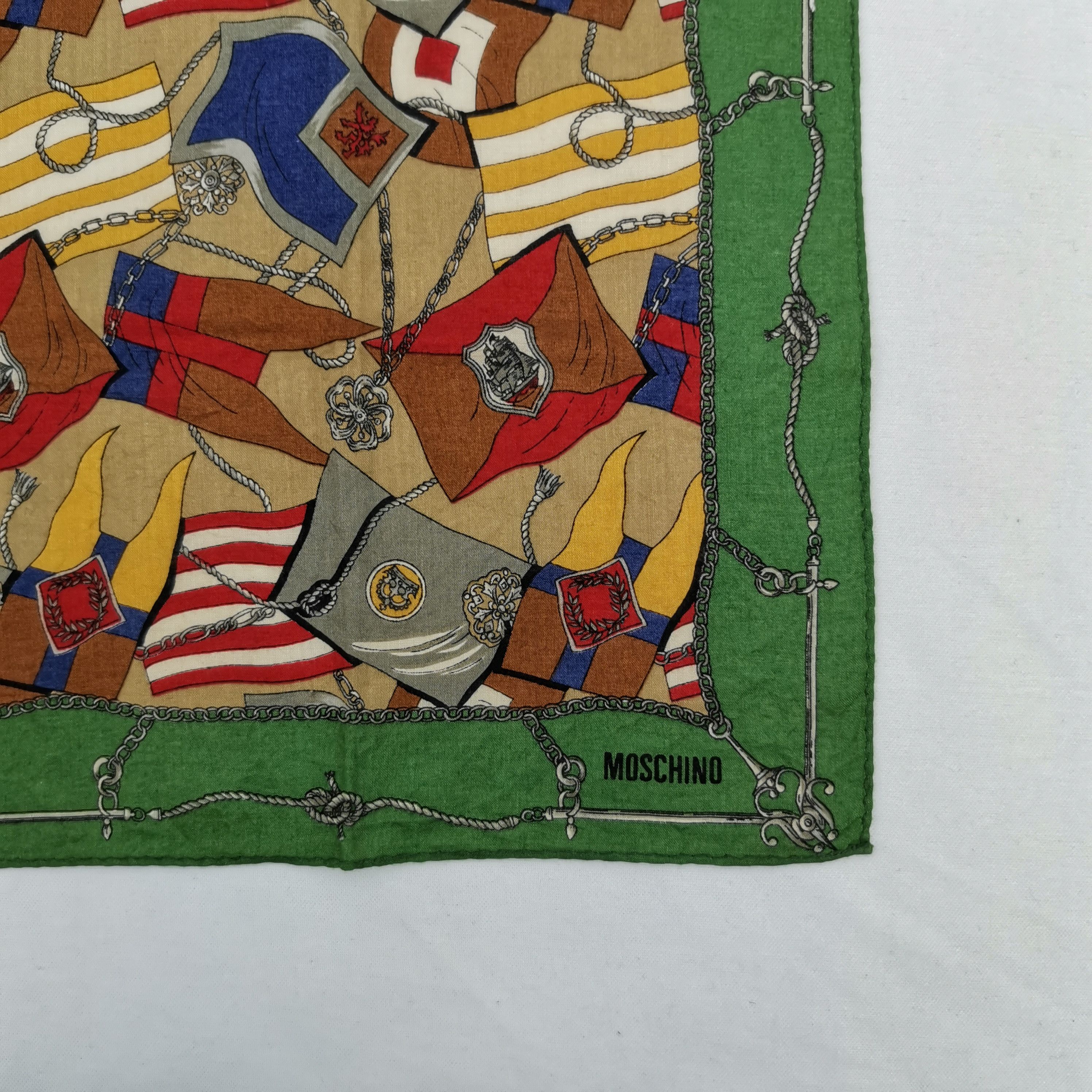 Moschino Vintage Moschino Handkerchief Neckerchief Bandana Size ONE SIZE - 3 Thumbnail