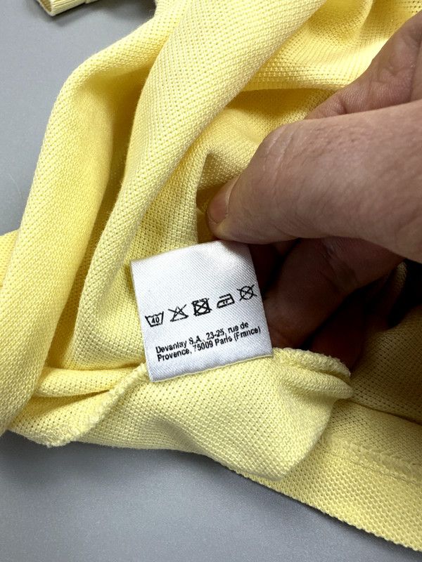Lacoste Classic slim fit polo shirt in lemon yellow lacoste medium Size US M / EU 48-50 / 2 - 5 Thumbnail