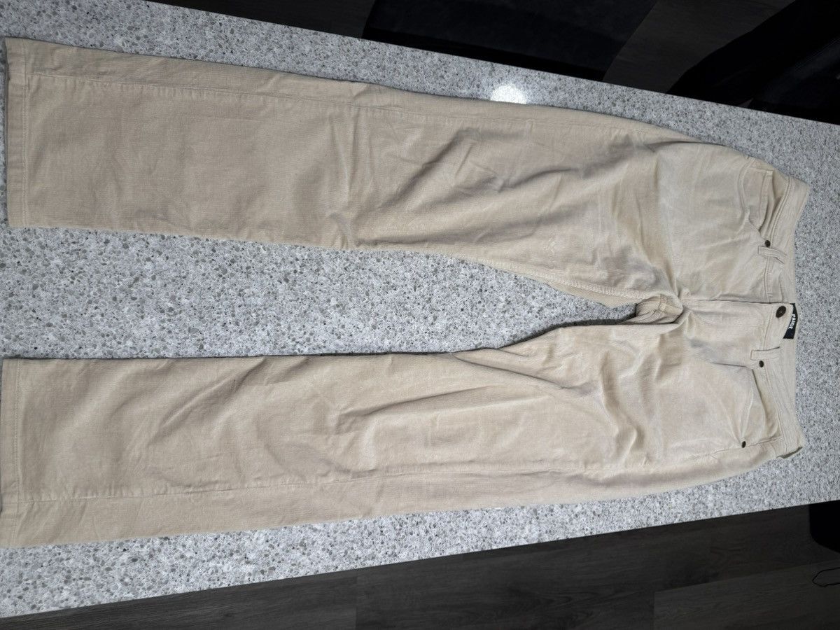 Paige Cream Paige Corduroy Pants Size US 32 / EU 48 - 4 Thumbnail