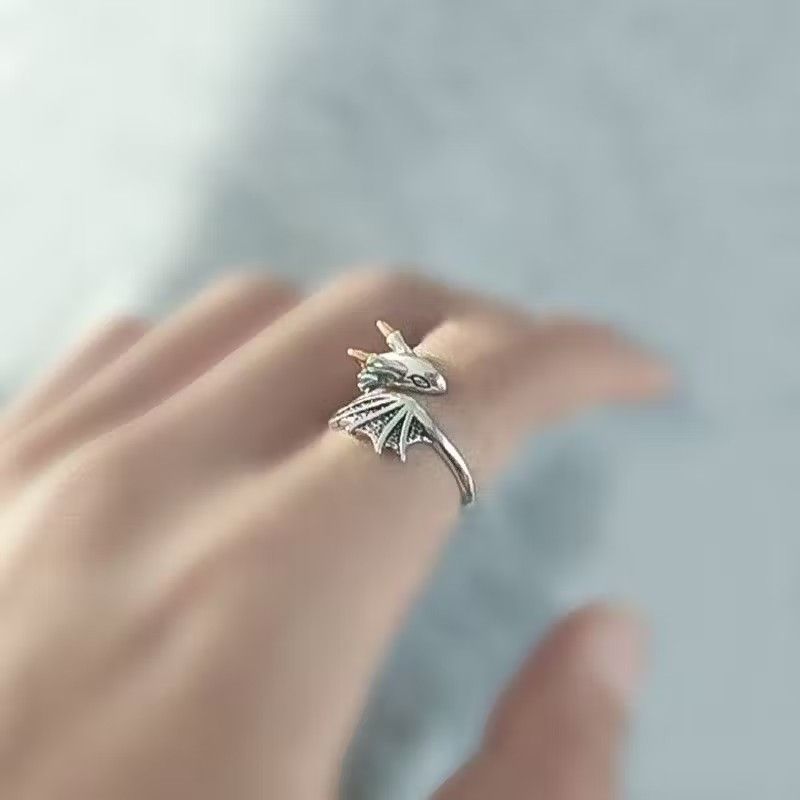 Jewelry × Vintage Flying Dragon Rings Size ONE SIZE - 2 Thumbnail