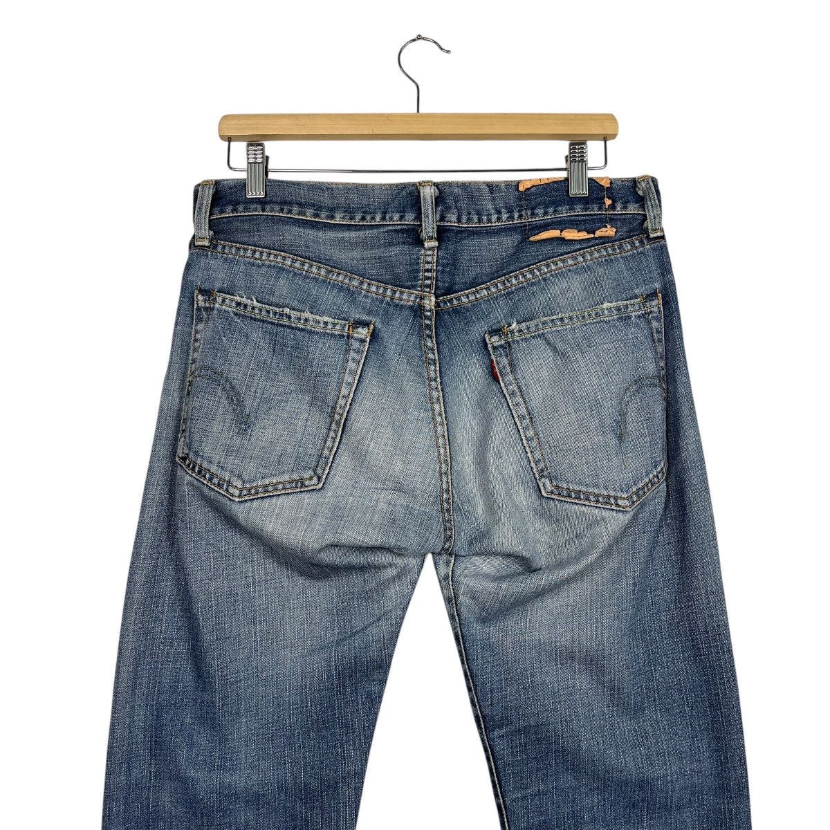 Levi's Vintage Y2k Levis Distressed Denim Jeans Size US 32 / EU 48 - 9 Thumbnail