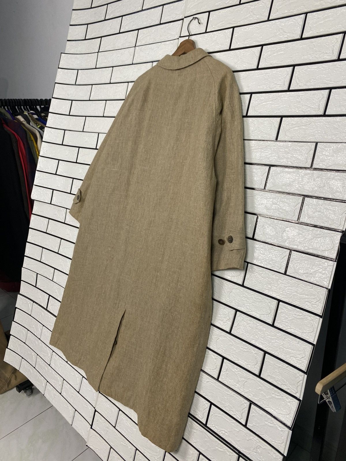 Issey Miyake Vintage Issey Miyake Oversized Balloon Jacket Linen Wool Size US L / EU 52-54 / 3 - 10 Thumbnail