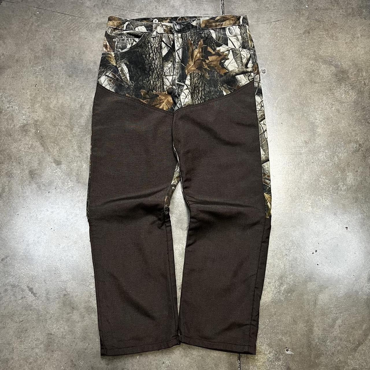 Vintage × Wrangler Vintage 00s Y2K Wrangler Pro Gear Camo Double Knee Pants Size US 36 / EU 52 - 1 Thumbnail