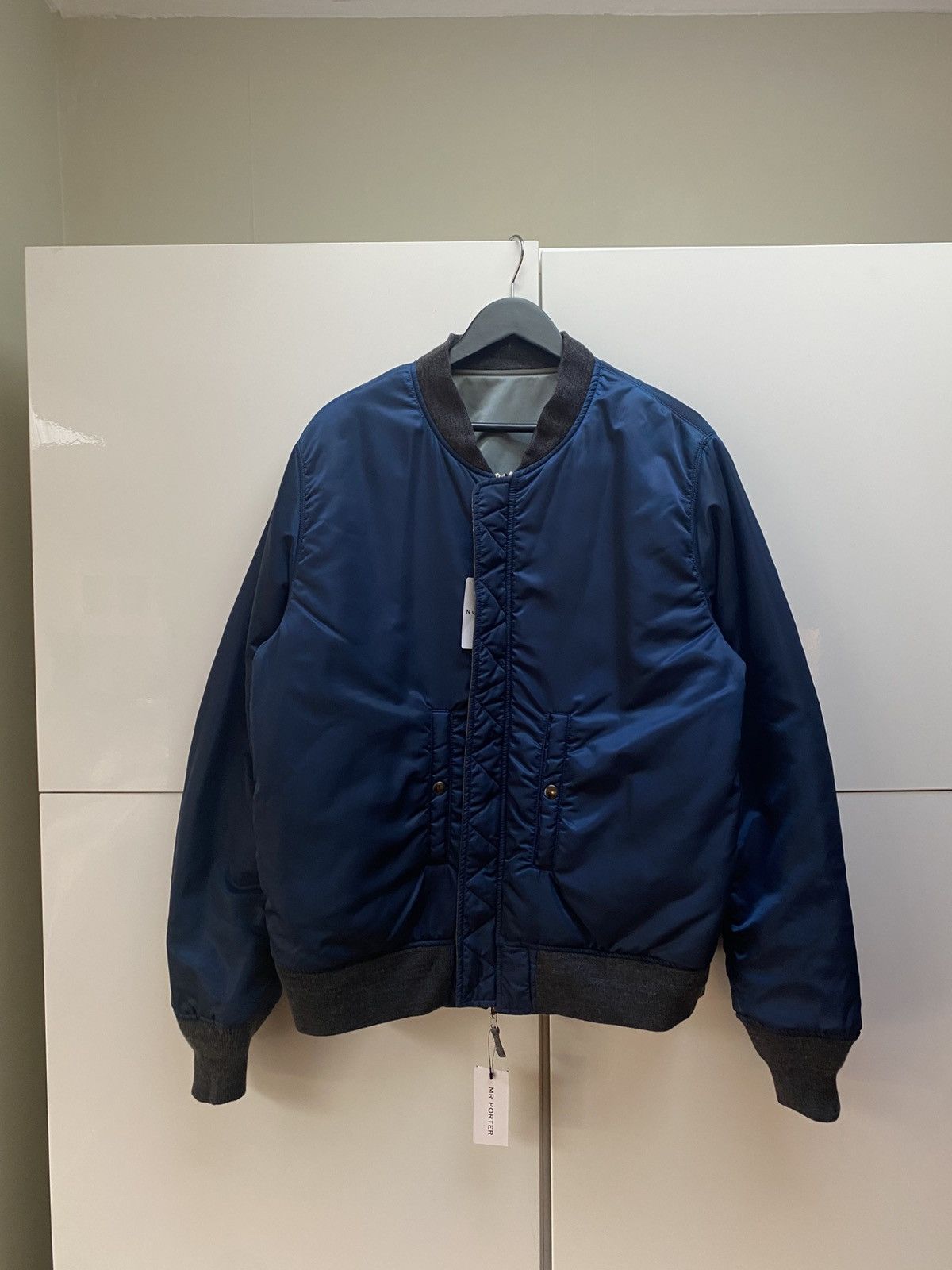 NOMA t.d Noma t.d. Hand dyed MA1 flight jacket Size US L / EU 52-54 / 3 - 12 Thumbnail