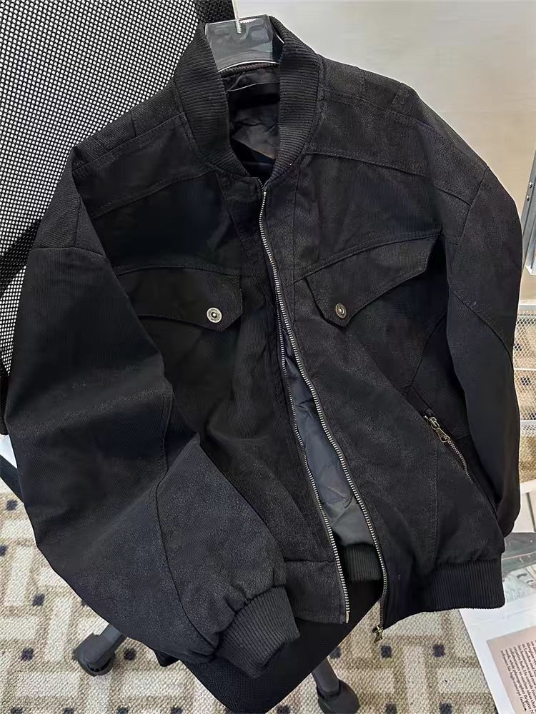 Japanese Brand × Vintage Casual Loose Baseball Jacket Coat Size US L / EU 52-54 / 3 - 2 Thumbnail