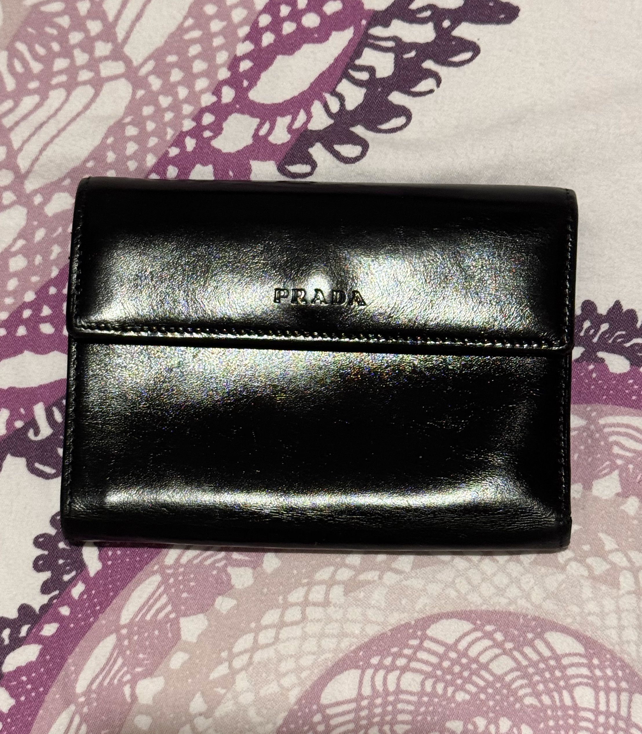 Prada Prada Small Leather Wallet Size ONE SIZE - 2 Thumbnail