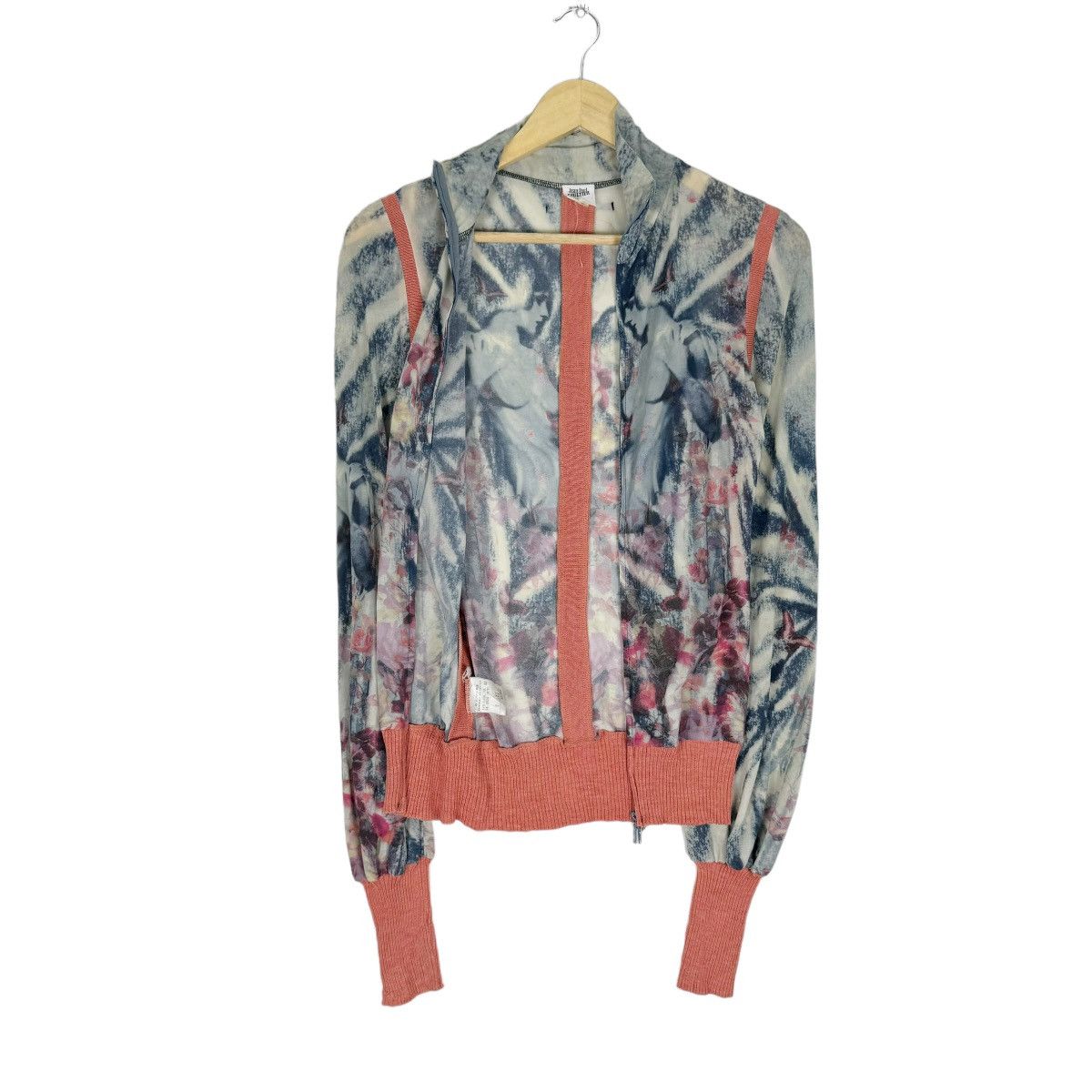 Jean Paul Gaultier ☀️JEAN PAUL GAULTIER FEMME TURTLE NECK ZIP SWEATER Size S / US 4 / IT 40 - 12 Thumbnail