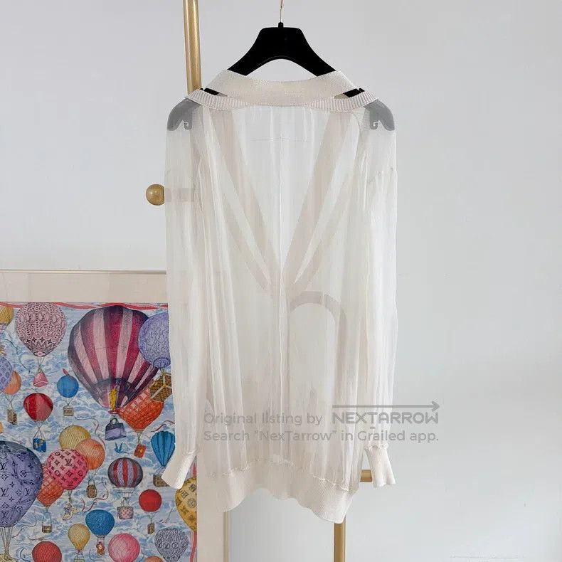 Givenchy Givenchy V-Neck Lace Cardigan Size XS / US 0-2 / IT 36-38 - 2 Thumbnail