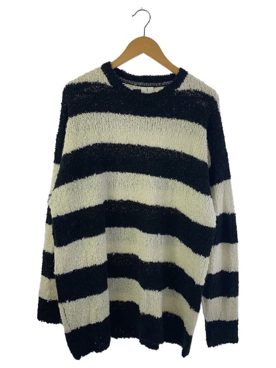 Number (N)ine Cobain Striped Knit Sweater Size US XL / EU 56 / 4 - 1 Thumbnail
