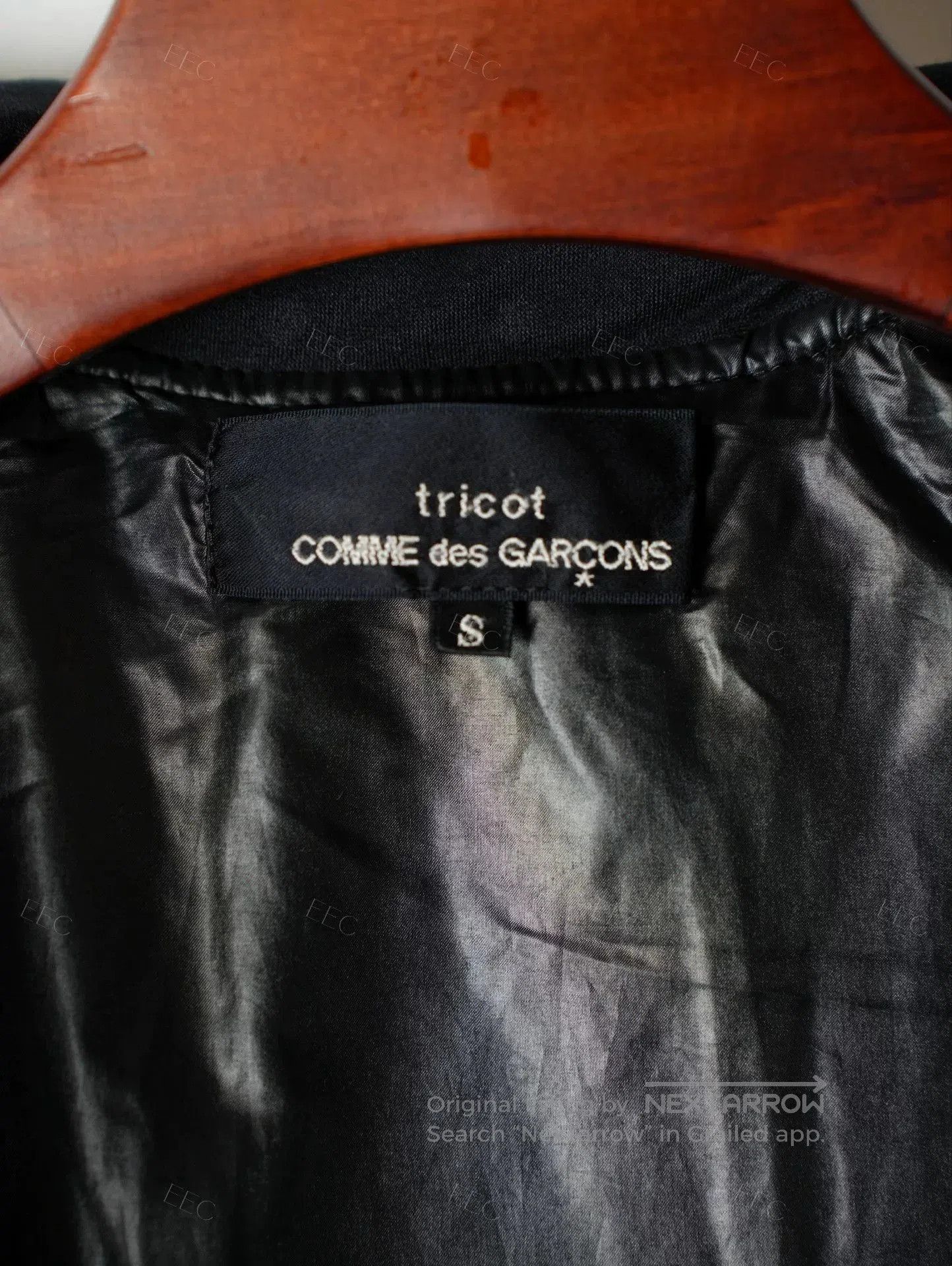 Tricot Comme des Garcons COMME des GARÇONS Black Polka Dot Puffer Jacket. Size S / US 4 / IT 40 - 7 Thumbnail