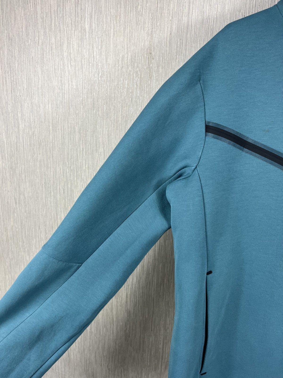 Nike Nike vintage tech fleece zip hoodie drill y2k mineral teal Size US XS / EU 42 / 0 - 12 Thumbnail