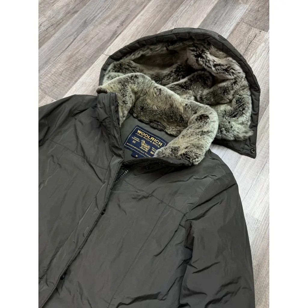 Woolrich Woolen Mills Woolrich Jacket Khaki Size M Size 4XL / US 24-26 - 3 Thumbnail