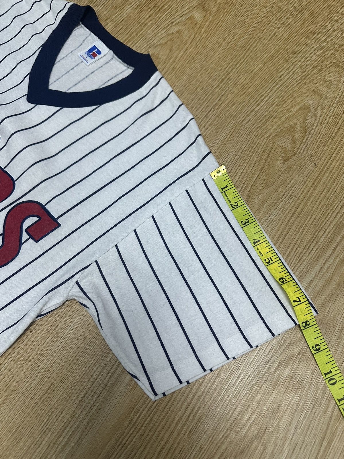 MLB 80s MLB Minnesota Twins Vintage Russel Tshirt A487 Size US M / EU 48-50 / 2 - 11 Thumbnail
