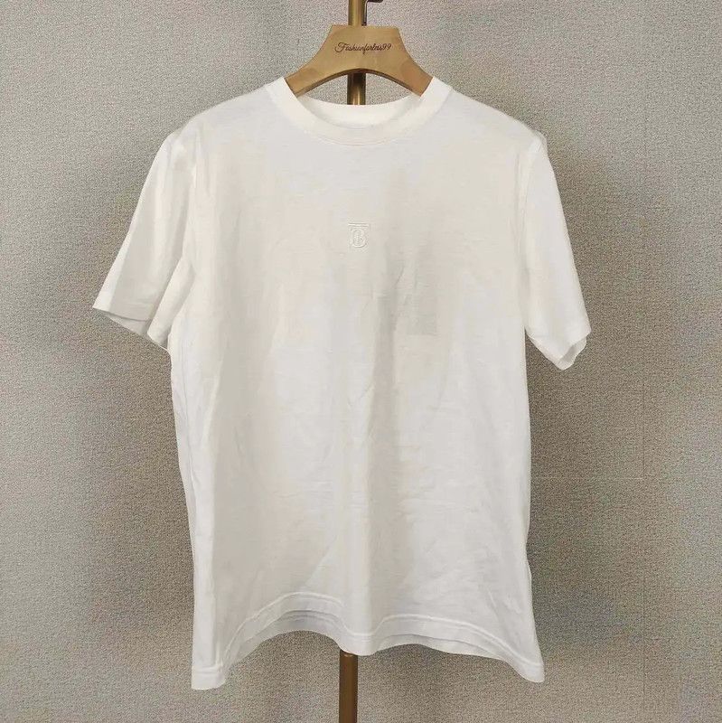 Burberry Burberry White Cotton Women’s T-Shirt Size M / US 6-8 / IT 42-44 - 1 Thumbnail