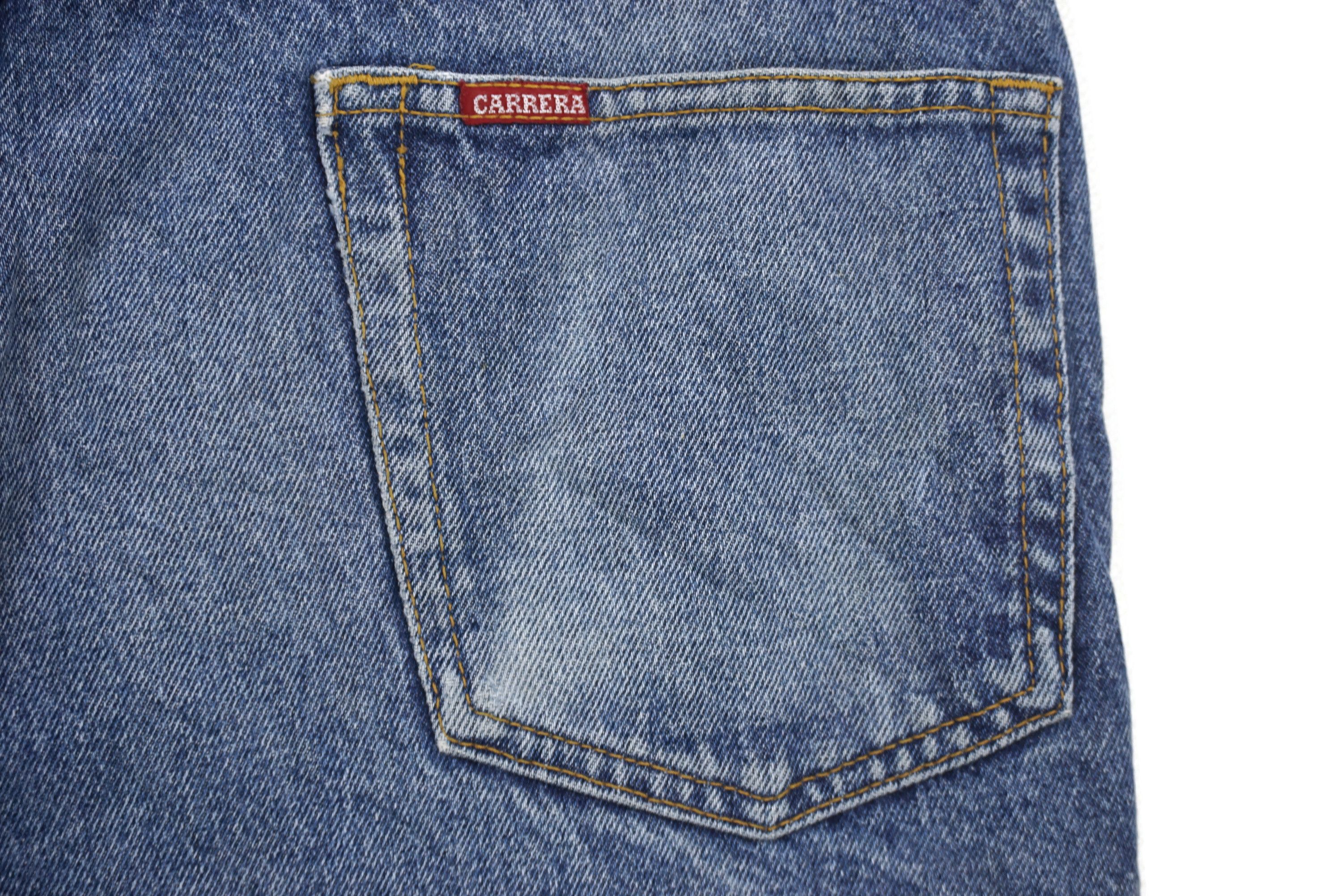 Vintage Carrera Jeans Size W36xL29 Straight Leg Denim Broken Zipper Size US 36 / EU 52 - 10 Thumbnail