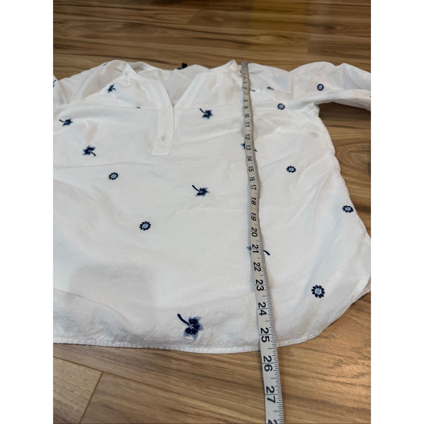 Robert Talbott Talbots EMBROIDERED POPOVER - TOSSED DITSY sz M Size M / US 6-8 / IT 42-44 - 8 Thumbnail