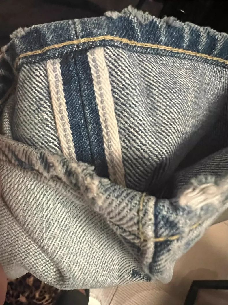 Visvim visvim size W32L28 19ss heavy wash break bare ear jeans 25 Size US 32 / EU 48 - 4 Thumbnail