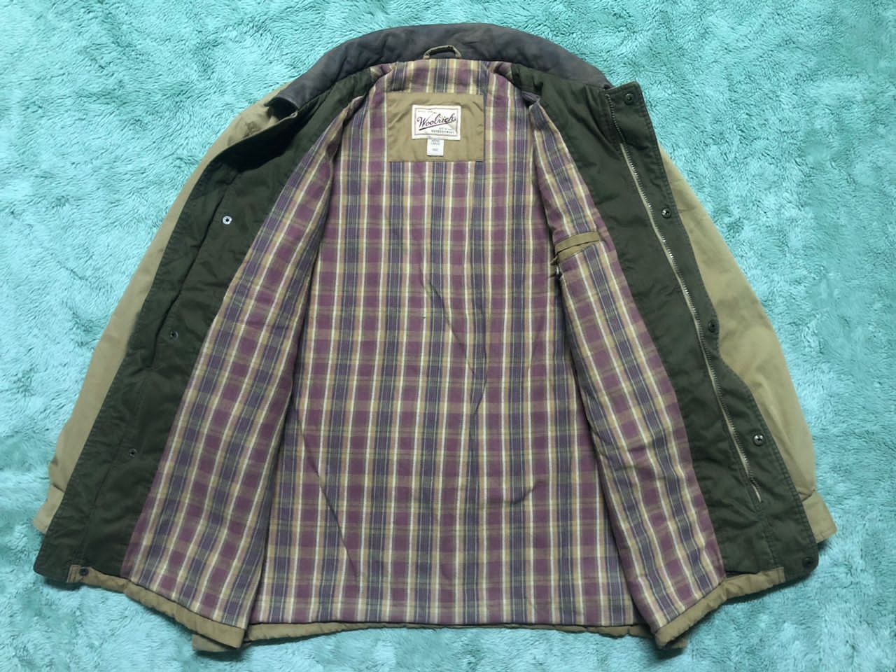 Vintage × Woolrich Woolen Mills VINTAGE WOOLRICH MENS JACKET FADED SUNFADED Size US L / EU 52-54 / 3 - 3 Thumbnail