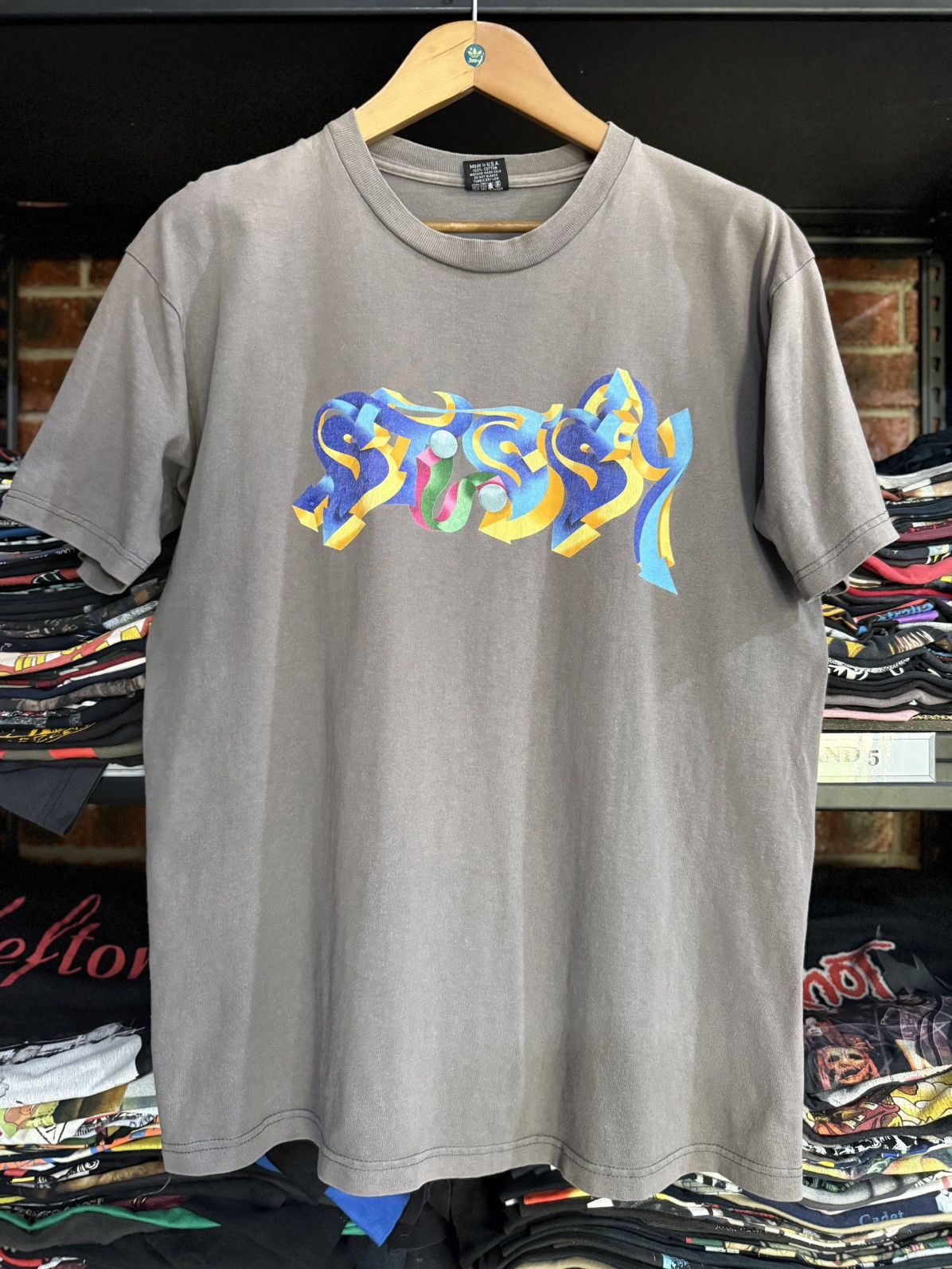 Stussy Vintage 1983 Photo Henry Chalfant Stussy Customade Faded Tee Size US L / EU 52-54 / 3 - 2 Thumbnail