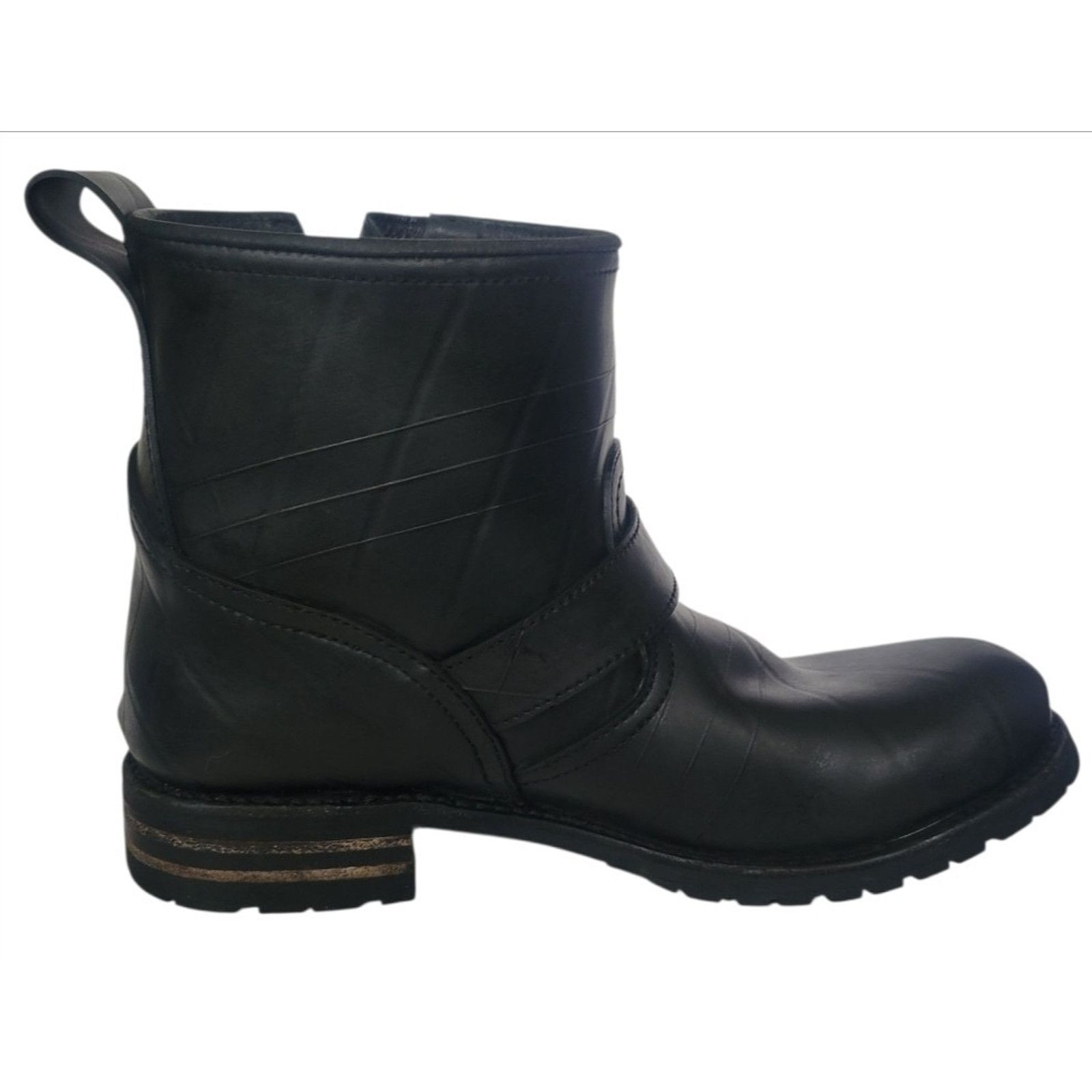 Frye FRYE Rain Women Boots SHEARLING FUR Lined Rubber Size US 9 M Size US 9 / IT 39 - 2 Thumbnail