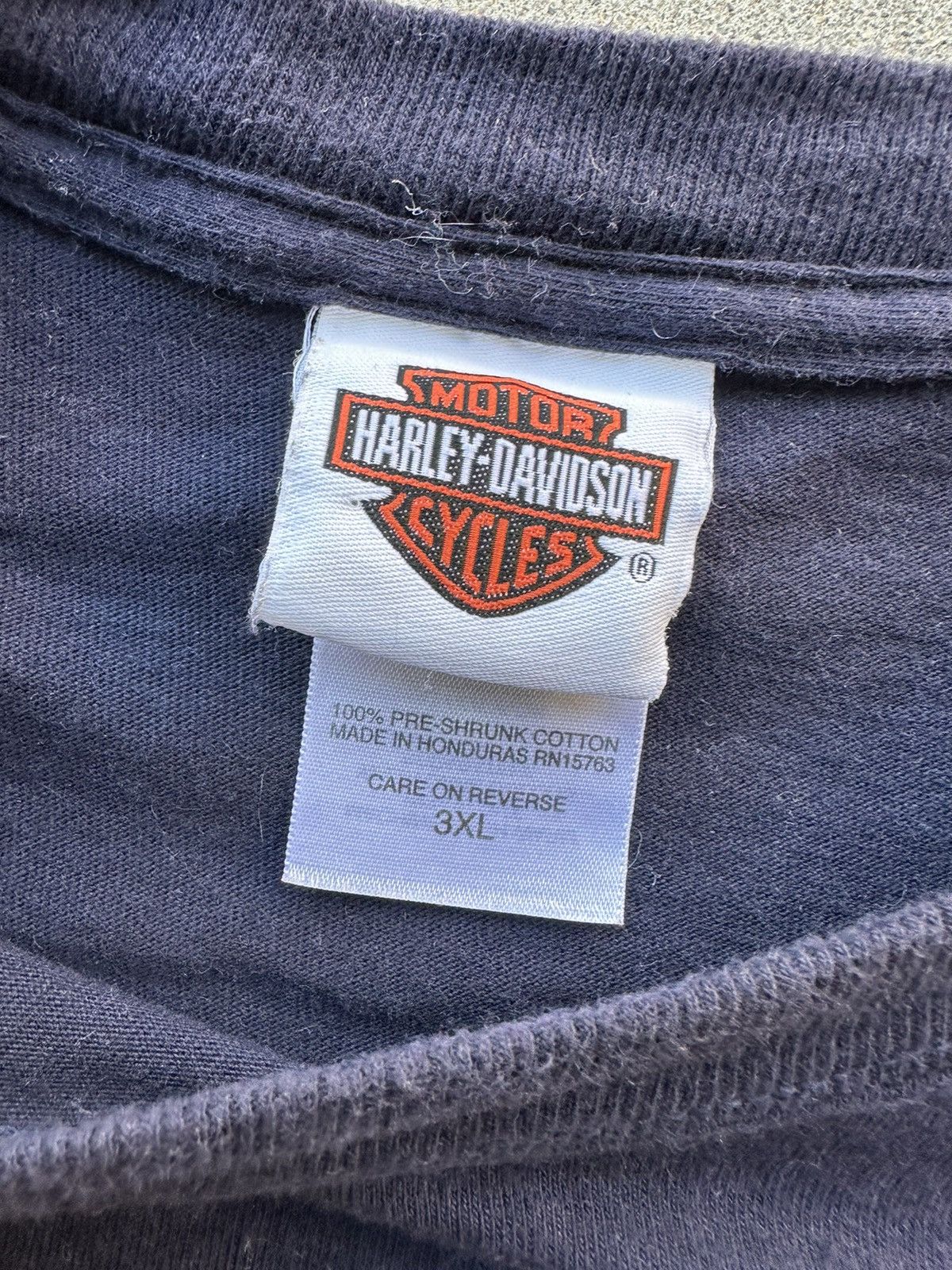 Harley Davidson × Vintage Harley Davidson Tee Shirt Men Size 3XL American Flag Spell Size US XXL / EU 58 / 5 - 4 Thumbnail