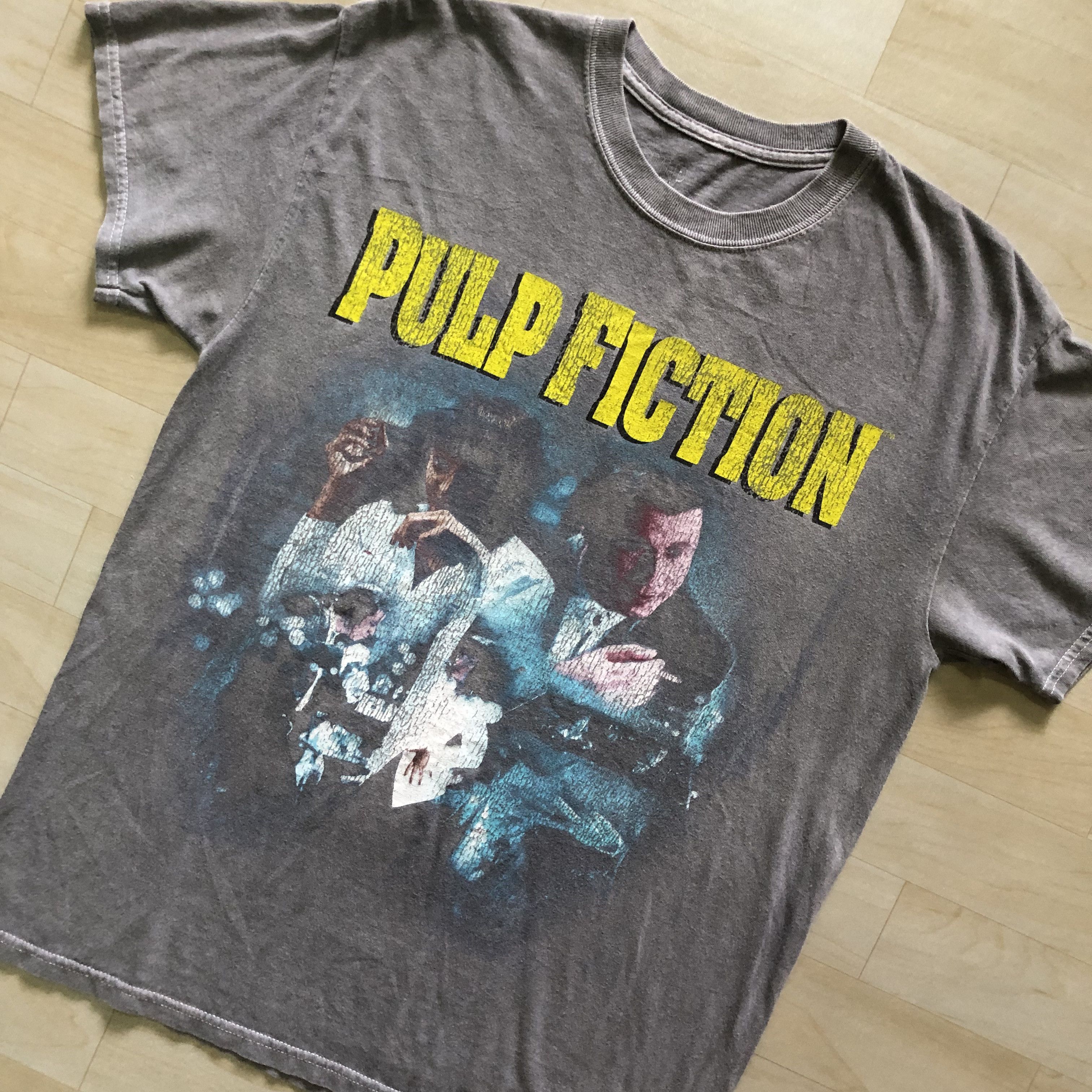 Other Pulp Fiction Movie Distressed Design Tee Size US M / EU 48-50 / 2 - 2 Thumbnail