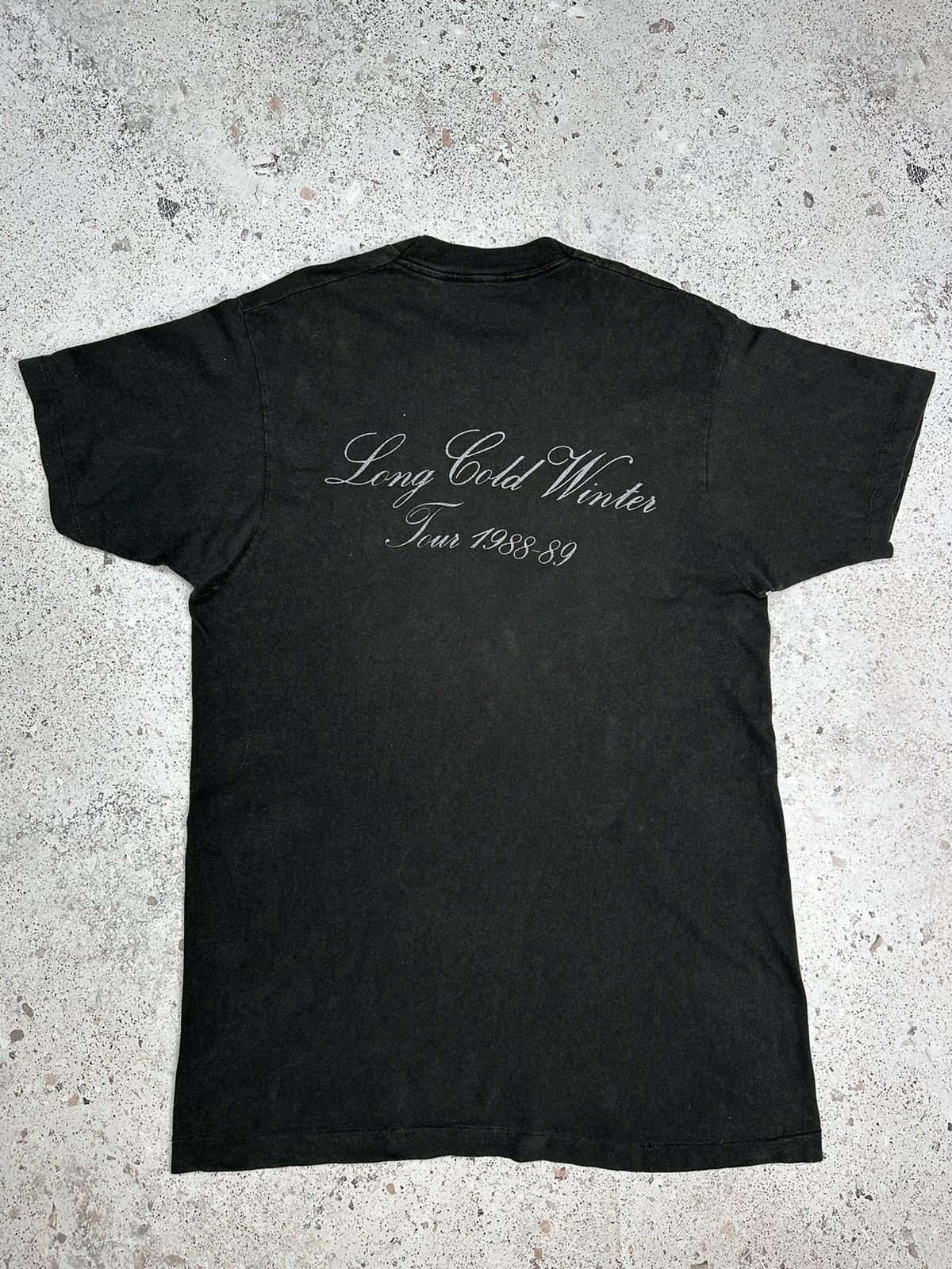 Band Tees Vintage 1988 Cinderella Long Gold Winter Tour t shirt Men L Size US L / EU 52-54 / 3 - 13 Thumbnail