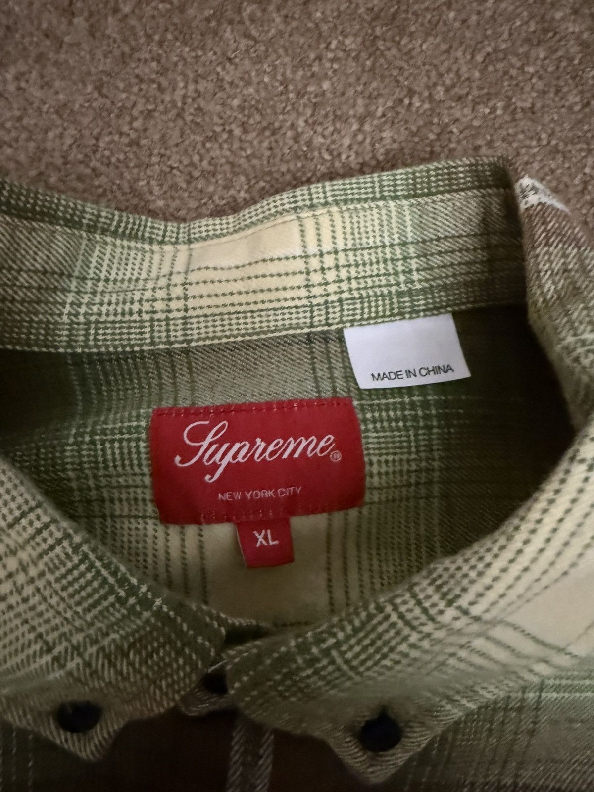 Supreme Supreme flannel Size US XL / EU 56 / 4 - 2 Thumbnail