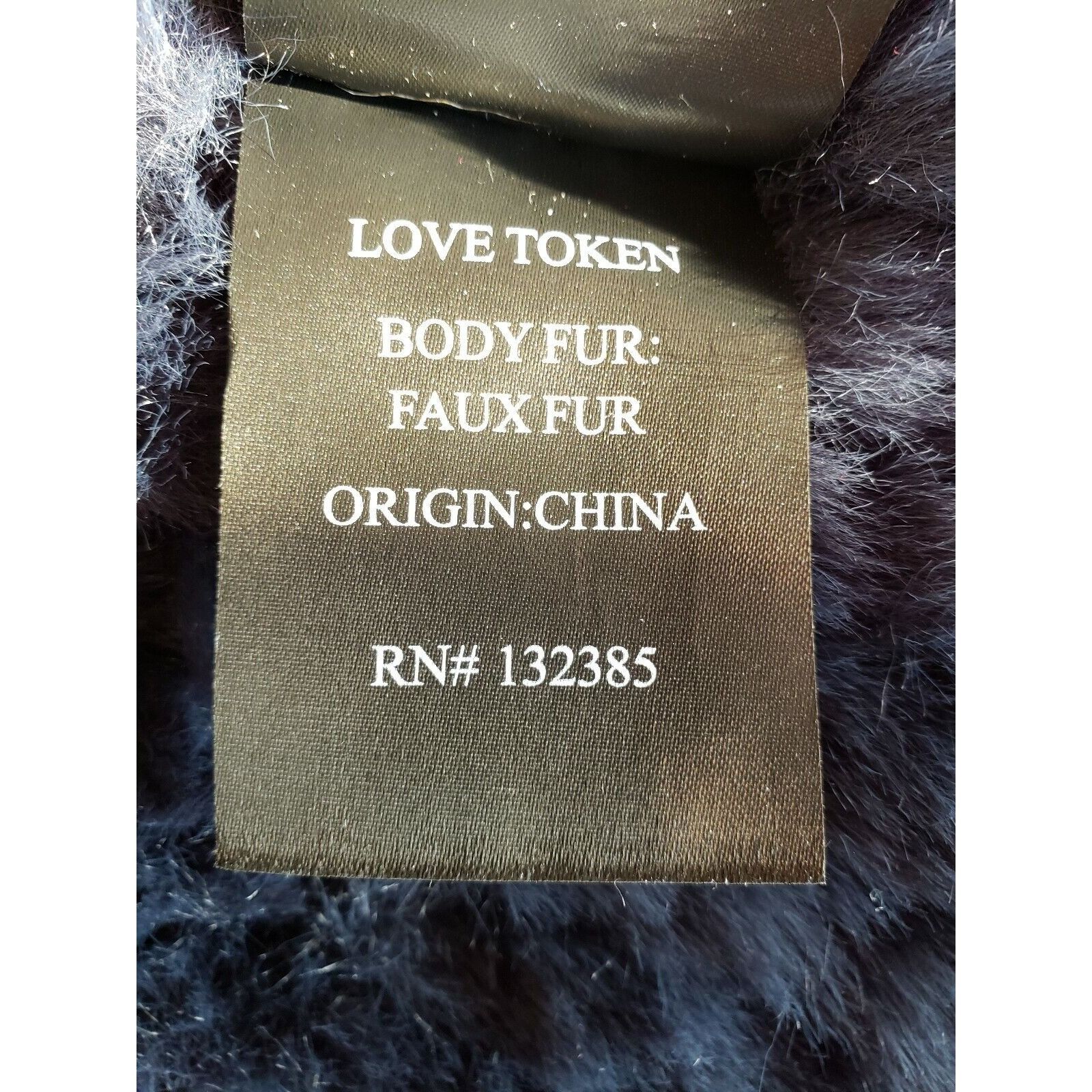Other Love Token Faux Fur Vest Womens S Indigo Blue Sleeveless Jac Size S / US 4 / IT 40 - 11 Thumbnail