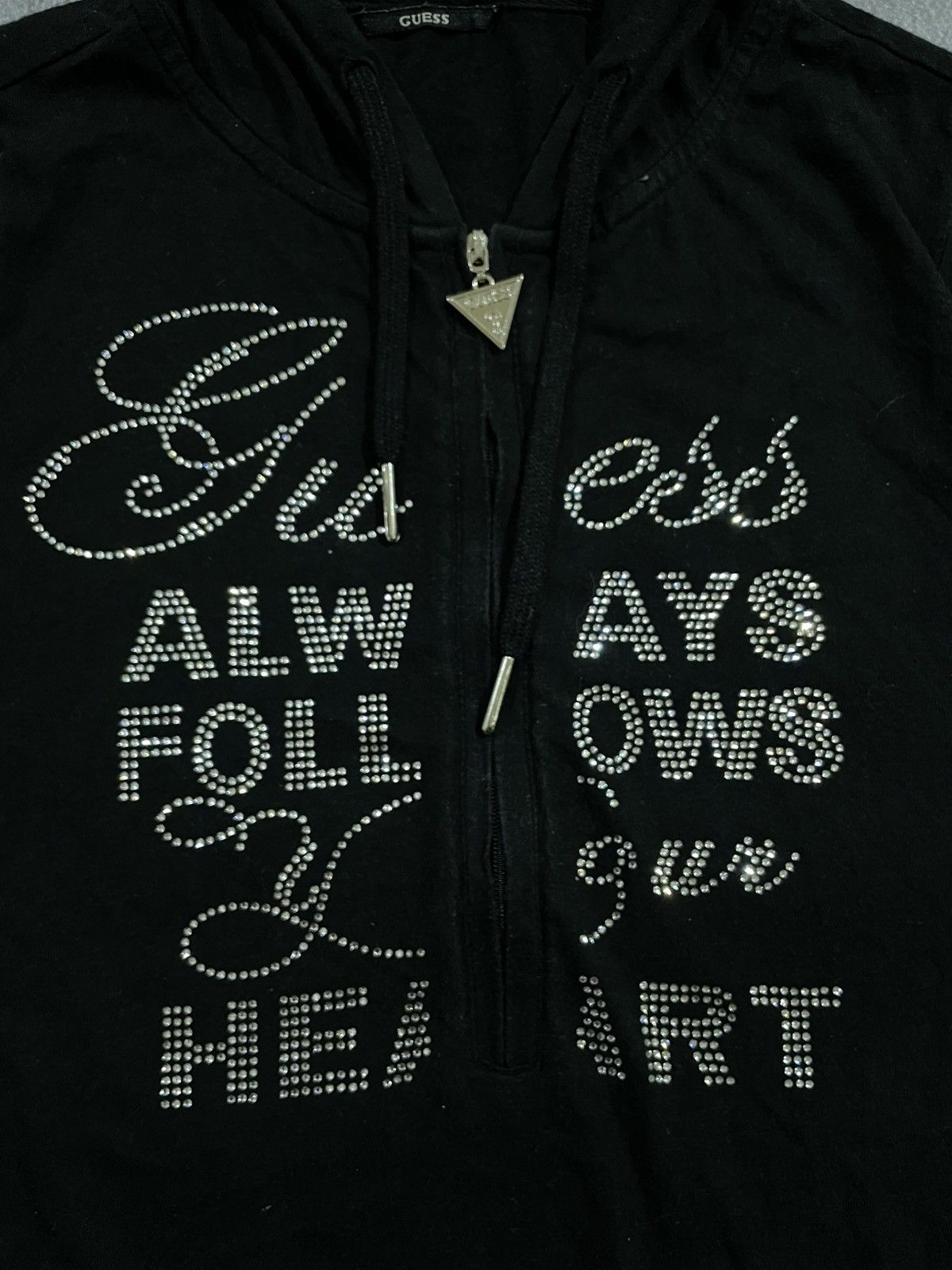 Beauty Beast × Hysteric Glamour × Japanese Brand Guess Always Follows Your Heart Zipp Hoodie Hysteric Style Size M / US 6-8 / IT 42-44 - 6 Thumbnail